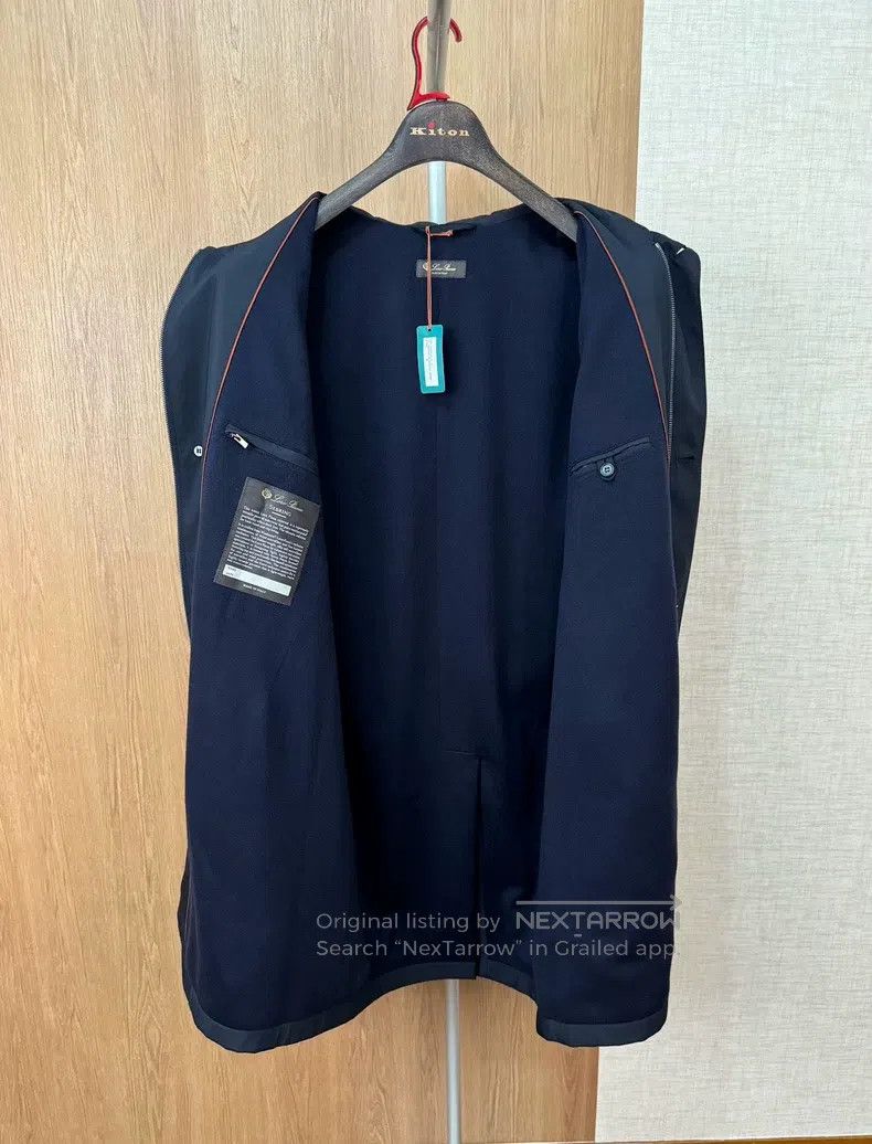 Loro Piana LORO PIANA Sebring Men's Windbreaker Jacket Technology Fab Size US M / EU 48-50 / 2 - 6 Thumbnail