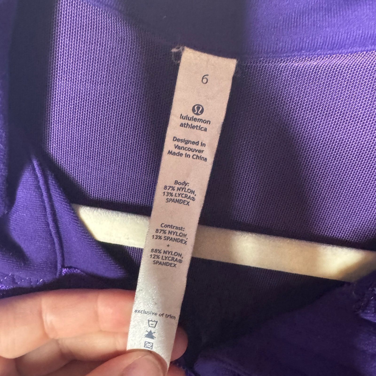 Lululemon Lululemon Tadasana Mesh Back Jacket Purple 6 Size M / US 6-8 / IT 42-44 - 3 Thumbnail