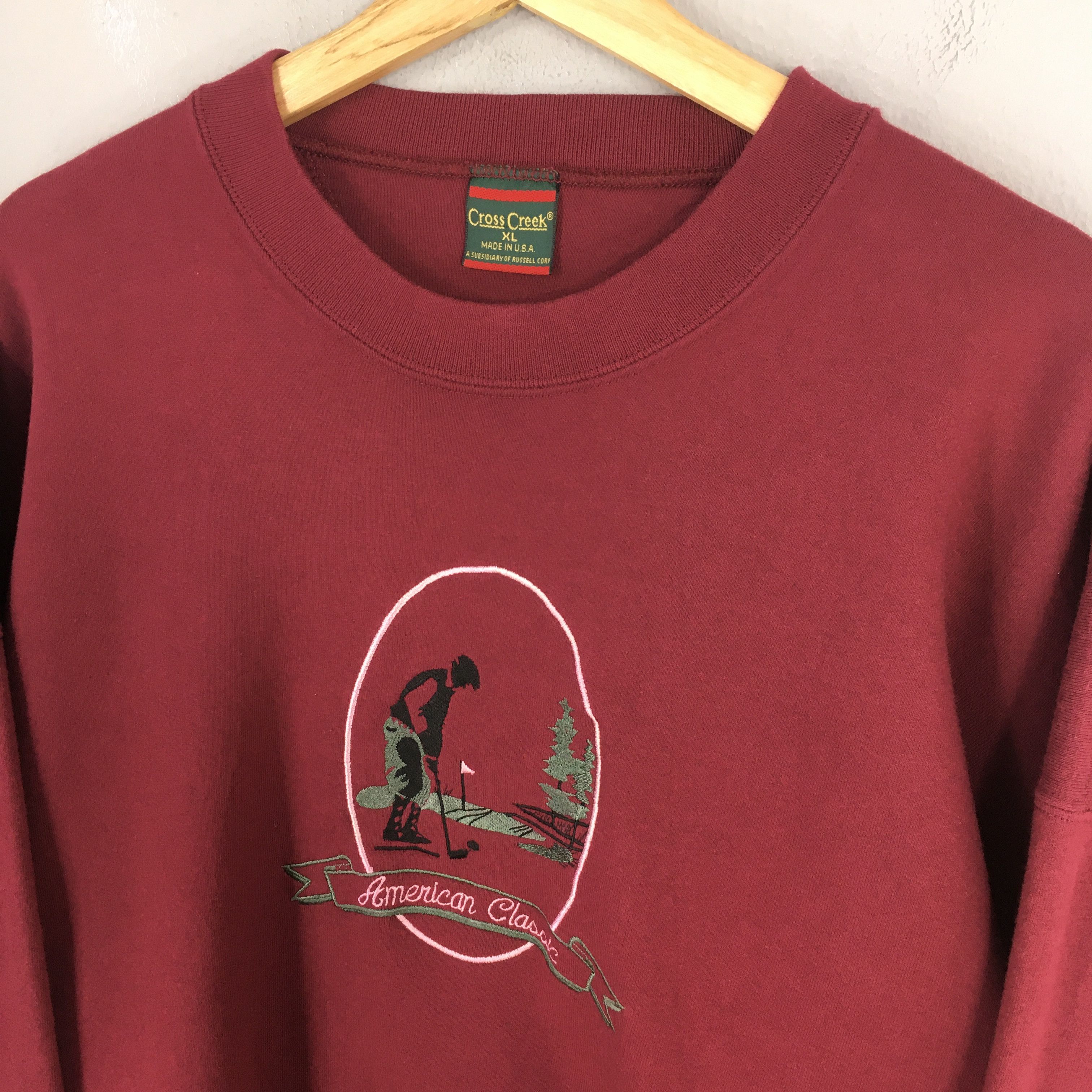 Callaway Golf Vintage American Classic Golf Red Sweatshirt XLarge Size US XL / EU 56 / 4 - 3 Thumbnail