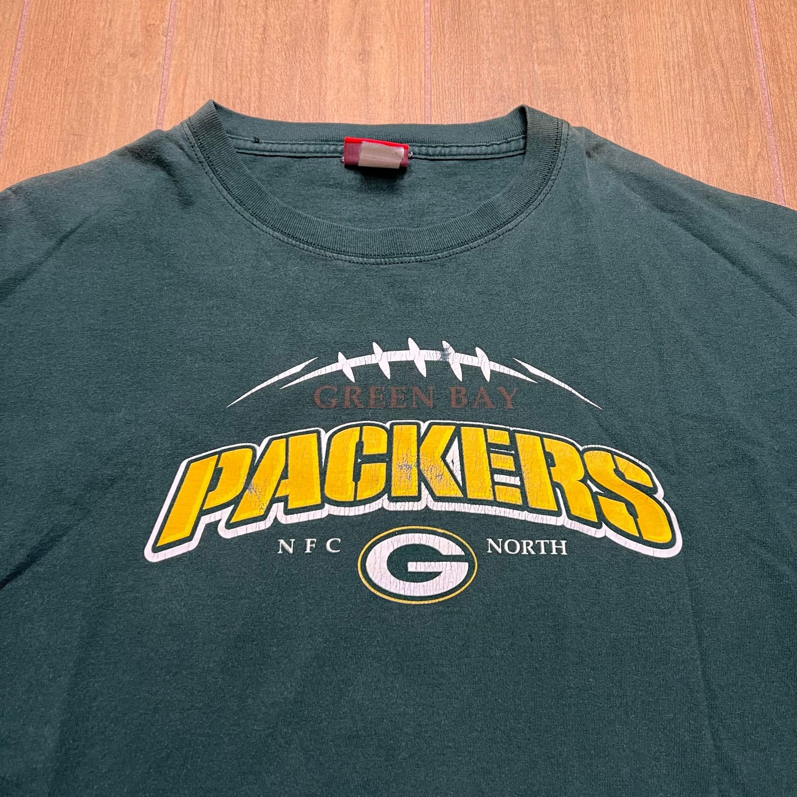 NFL Vintage Green Bay Packers NFL T Shirt Men's XL Y2K Football Size US XL / EU 56 / 4 - 2 Thumbnail