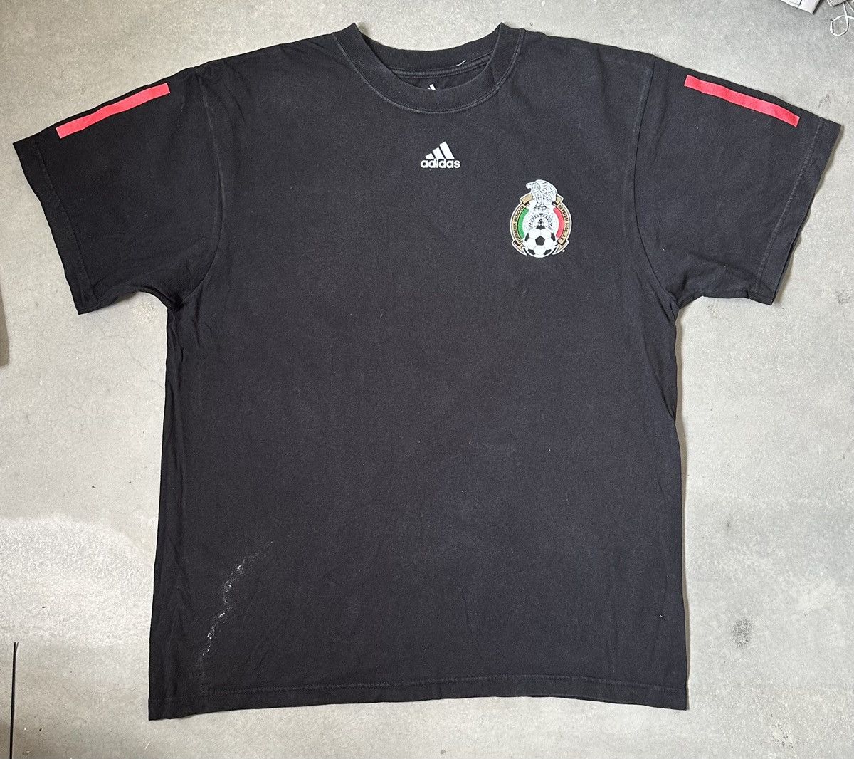 Adidas VINTAGE ADIDAS MEXICO TRAINING TEE Size US L / EU 52-54 / 3 - 1 Thumbnail