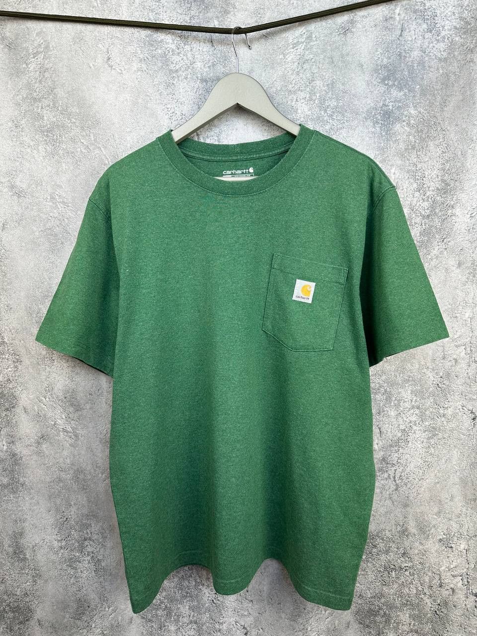 Carhartt Carhartt T-Shirt Relaxed Fit Tee with Pocket Logo Green SS Size US L / EU 52-54 / 3 - 1 Thumbnail