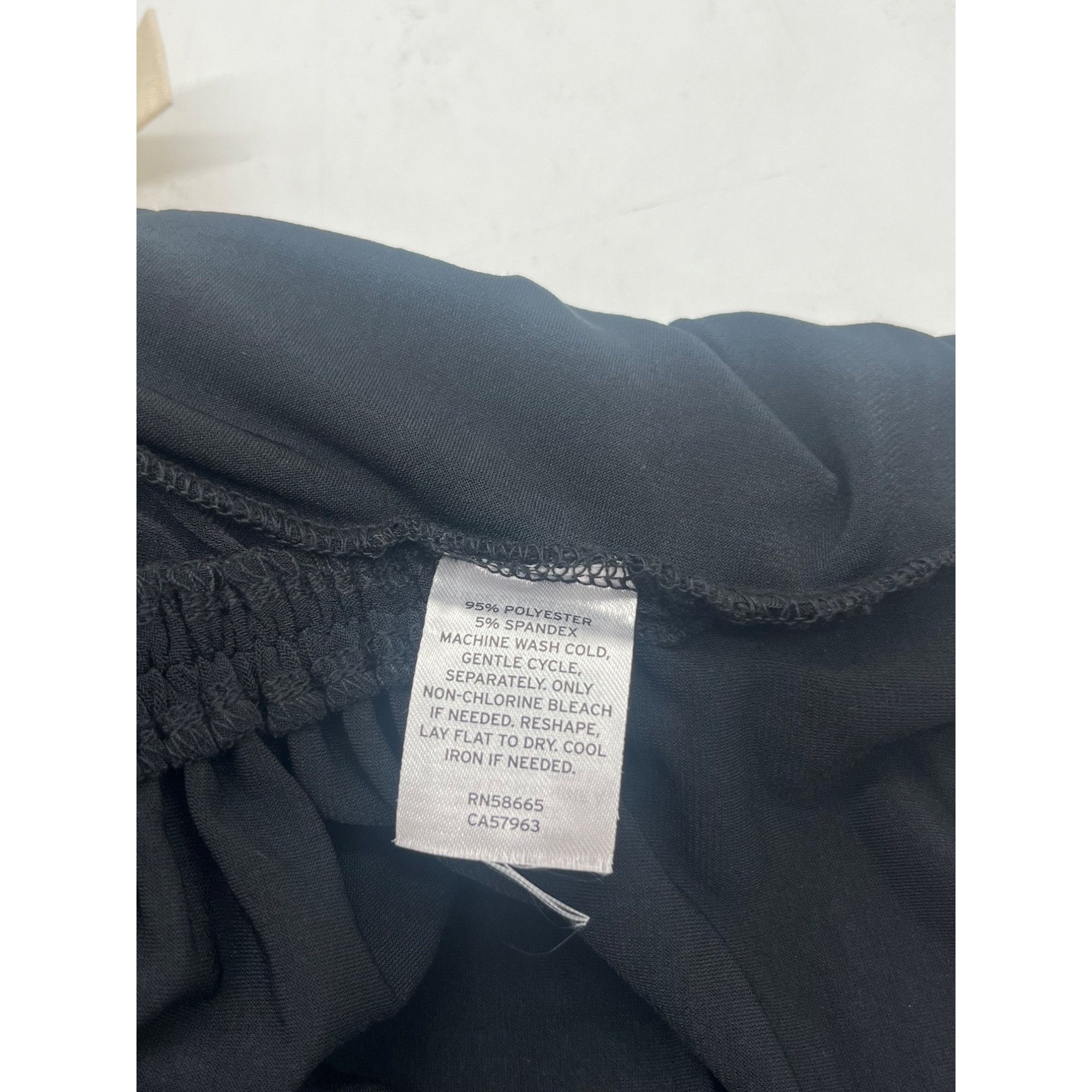 Other Open Edit Ruched Cup Sleeve Crop Top, Black, L Size L / US 10 / IT 46 - 8 Thumbnail