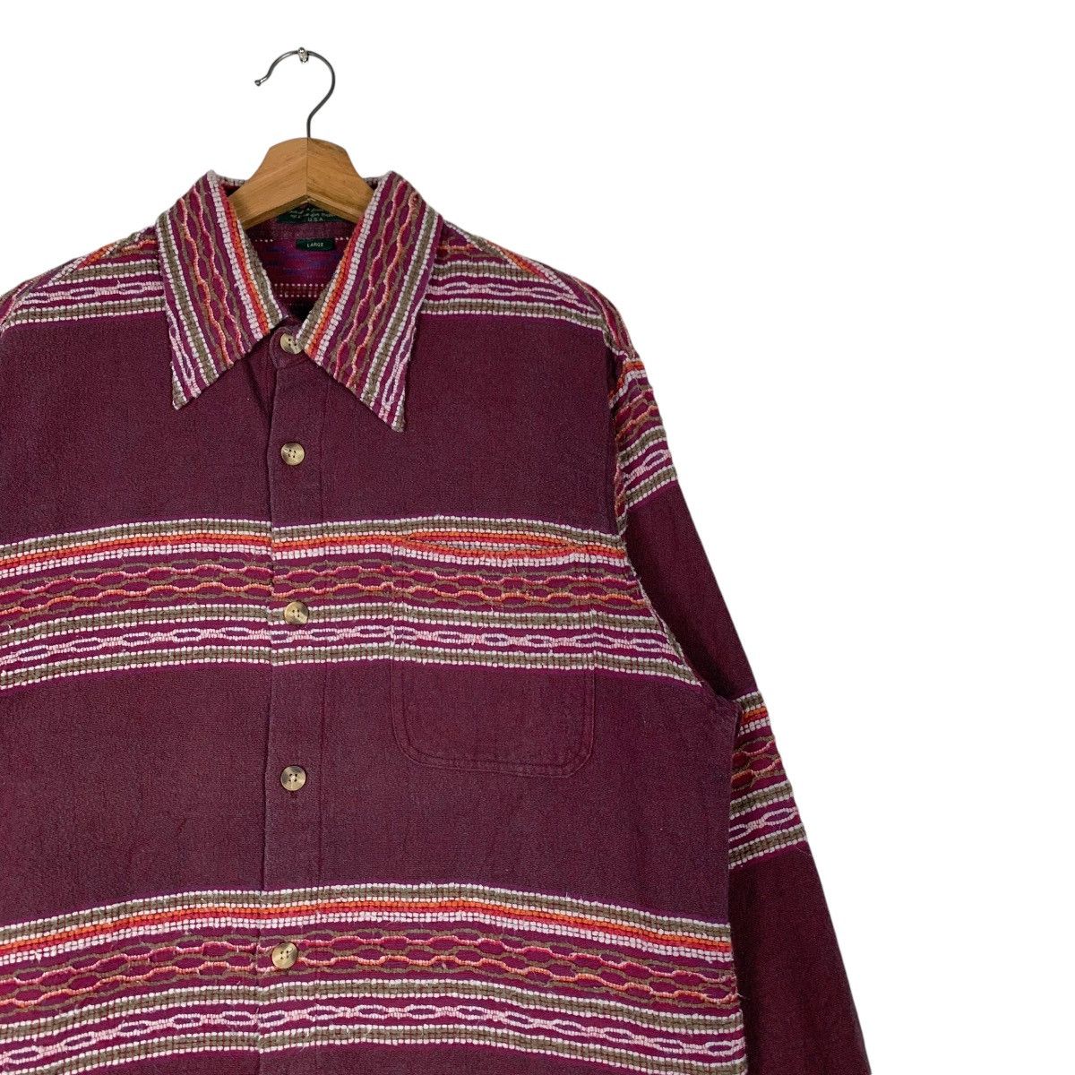 Japanese Brand FLYING SCOTSMAN Collection Button Shirt #1427-C64 Size US L / EU 52-54 / 3 - 5 Thumbnail