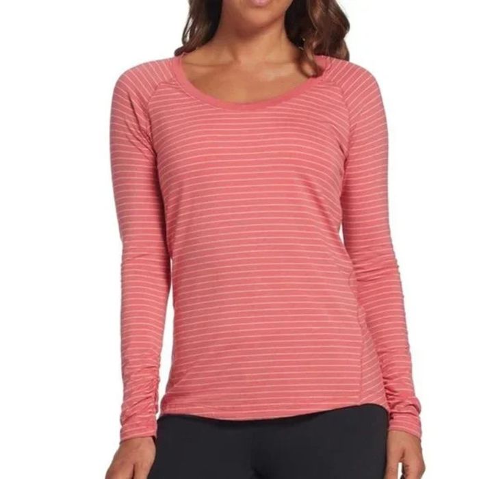 CALIA By Carrie Underwood Pink Long Sleeve Top Shirt Sz XL