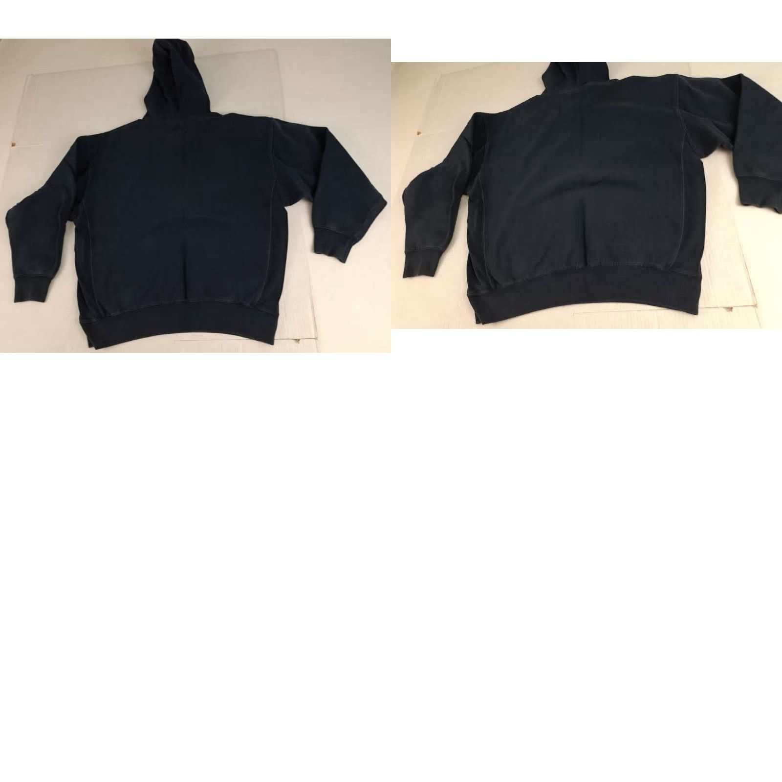 Gap VINTAGE Gap Hooded Sweatshirt Navy Athletic Reverse Weave Medium Pullover Crew Neck Long Sleeve Unisex Adults 90s Style Size US M / EU 48-50 / 2 - 8 Thumbnail