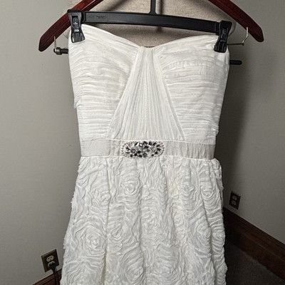 Adrianna Papell Adrianna Papell strapless rosette Sweetheart neckline Long G Size S / US 4 / IT 40 - 3 Thumbnail