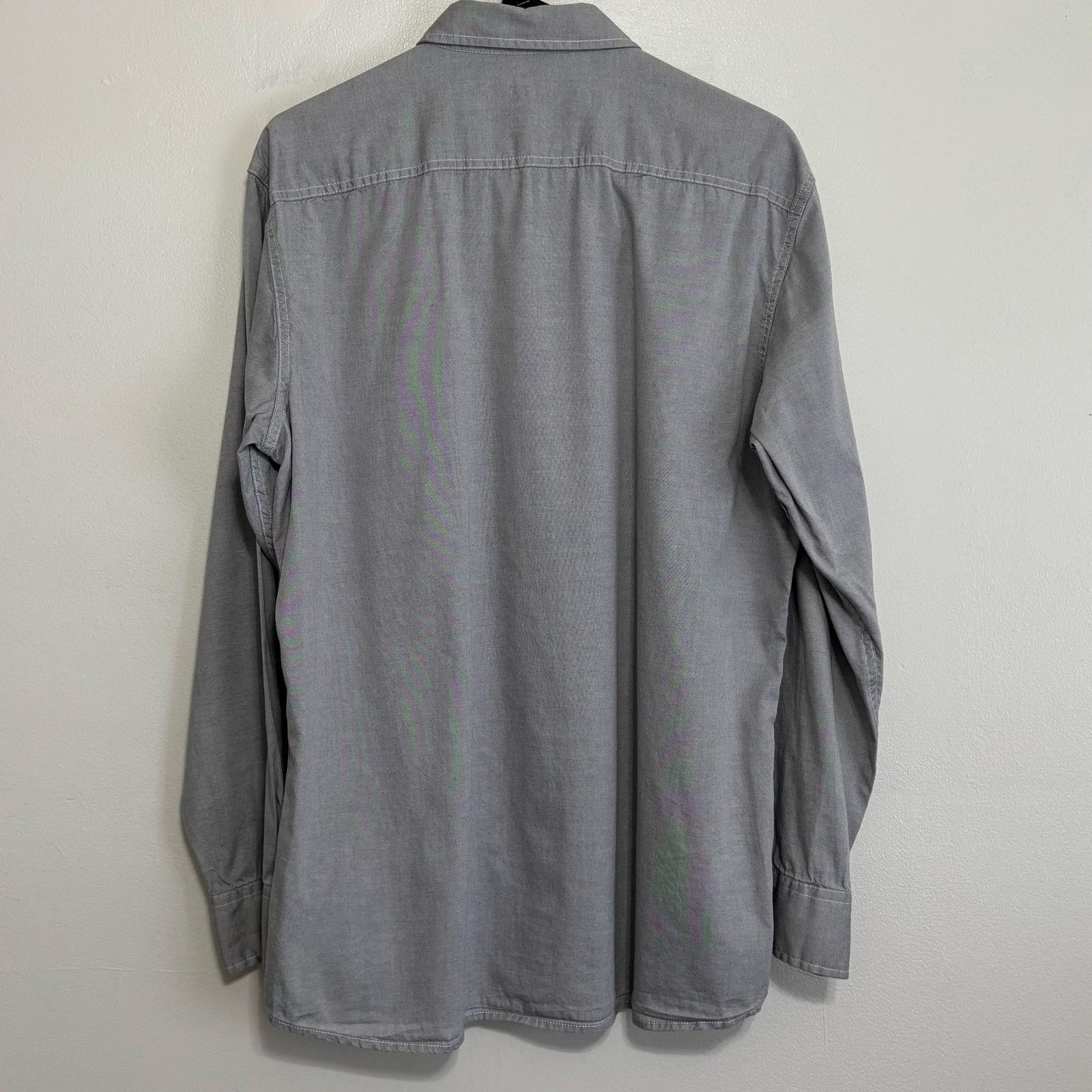 Other Sonoma Gray Long Sleeve Button Down Shirt Size Large Size US L / EU 52-54 / 3 - 9 Thumbnail