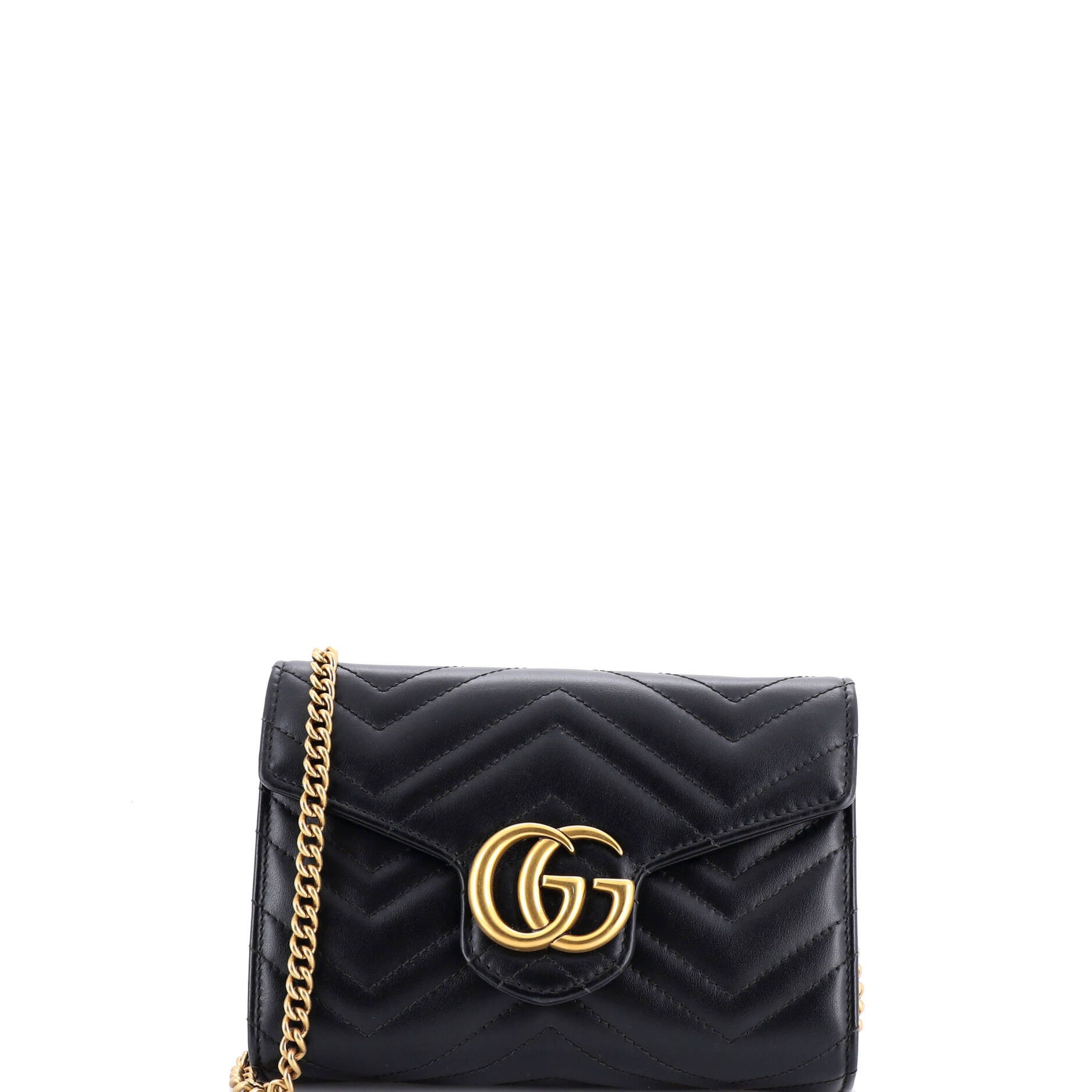 Gucci GG Marmont Chain Wallet Size ONE SIZE - 1 Thumbnail