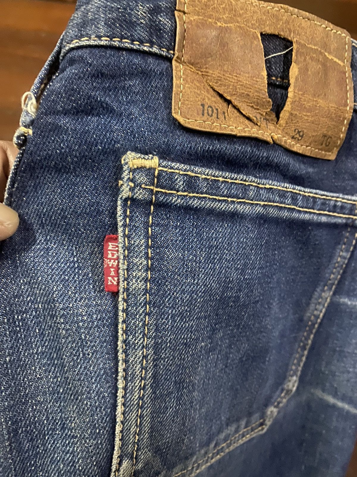Hysteric Glamour FIRE 🔥 vintage EDWIN wide leg bootcut patch pocket Size US 30 / EU 46 - 13 Thumbnail