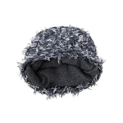 Designer Grassy distressed Beanies Size ONE SIZE - 2 Thumbnail