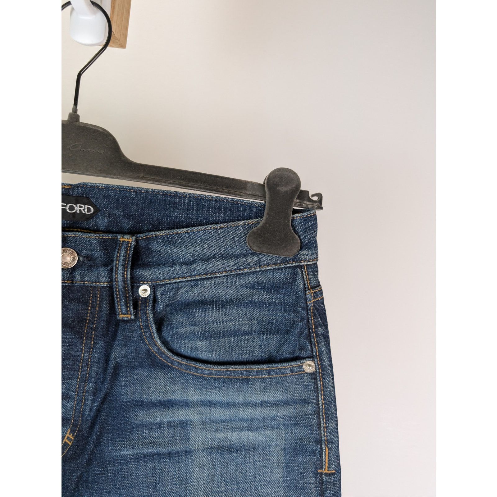Tom Ford o1rshd1 Regular Denim Jeans in Blue Size US 29 - 4 Thumbnail