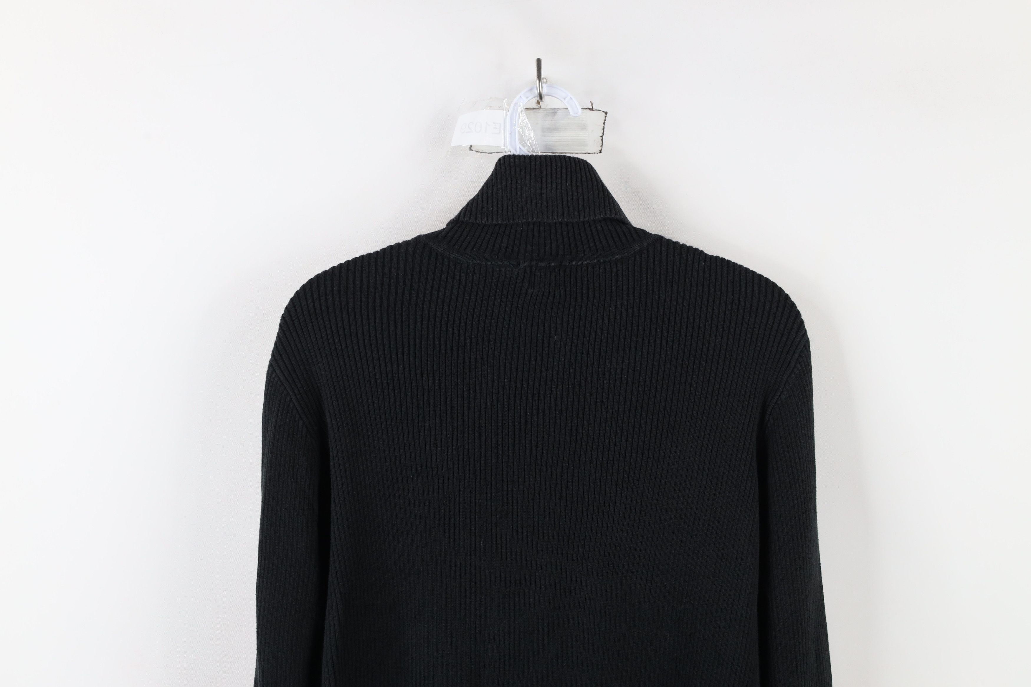 Gap × Vintage Vintage 90s Gap Blank Stretch Ribbed Knit Turtleneck Sweater Size M / US 6-8 / IT 42-44 - 10 Thumbnail