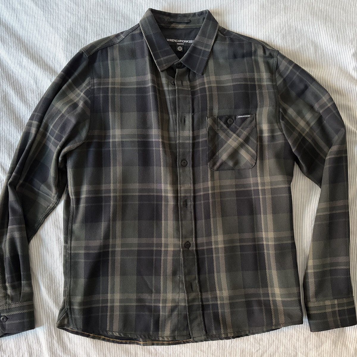 WRENCHMONKEES Wrenchmonkees Flannel Shirt Size US XL / EU 56 / 4 - 1 Thumbnail