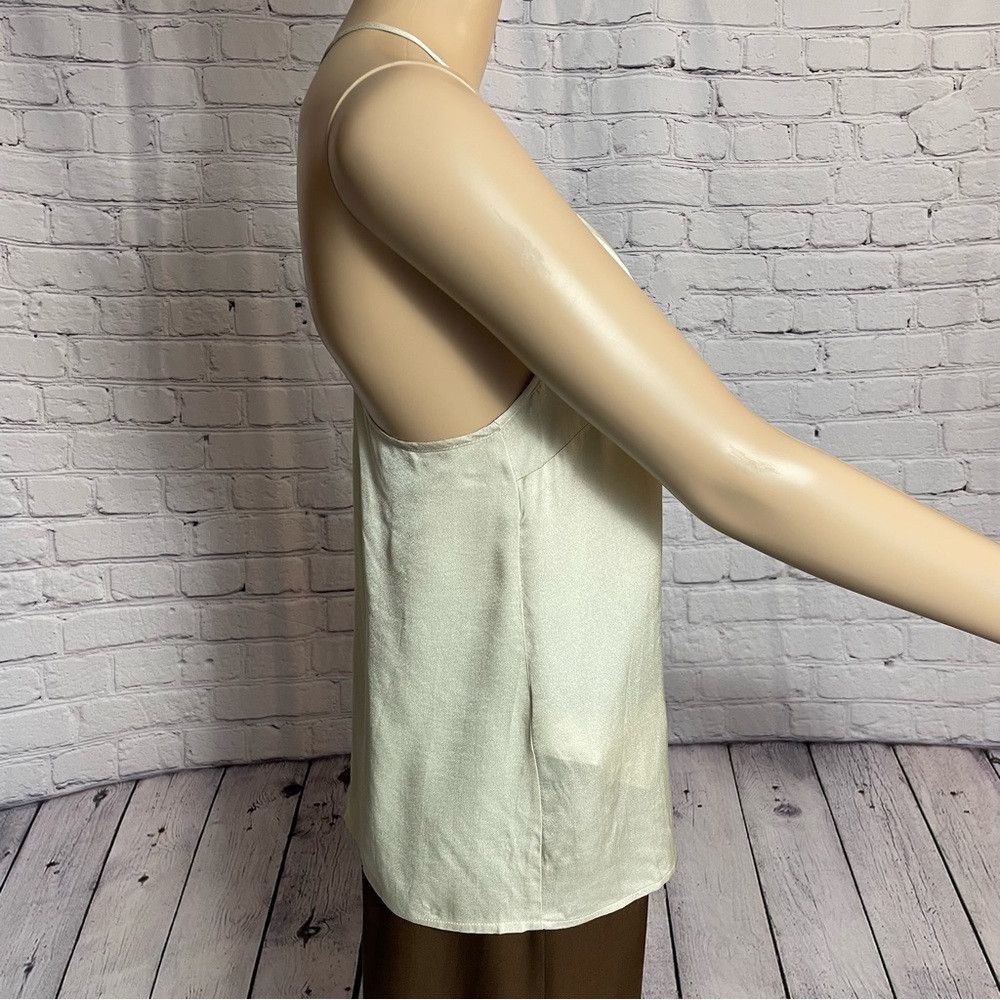 Mango MNG Mango Basics Beige Viscose Tank Top Camisole Size XS Size XS / US 0-2 / IT 36-38 - 3 Thumbnail