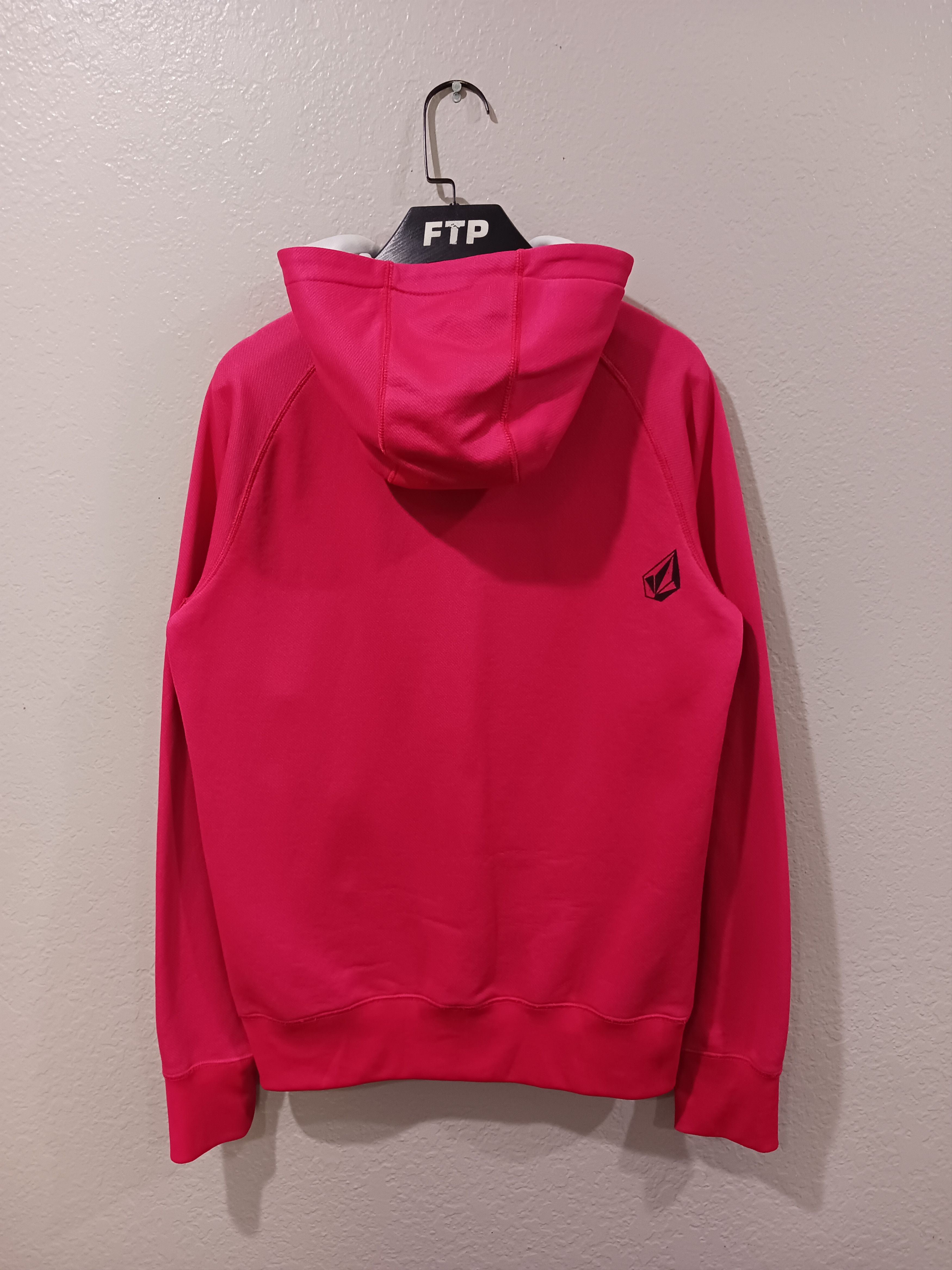 Vintage Volcom "Repeat Spell Out Logo" Vintage 2000s Zip-Up Hoodie Size S / US 4 / IT 40 - 2 Thumbnail