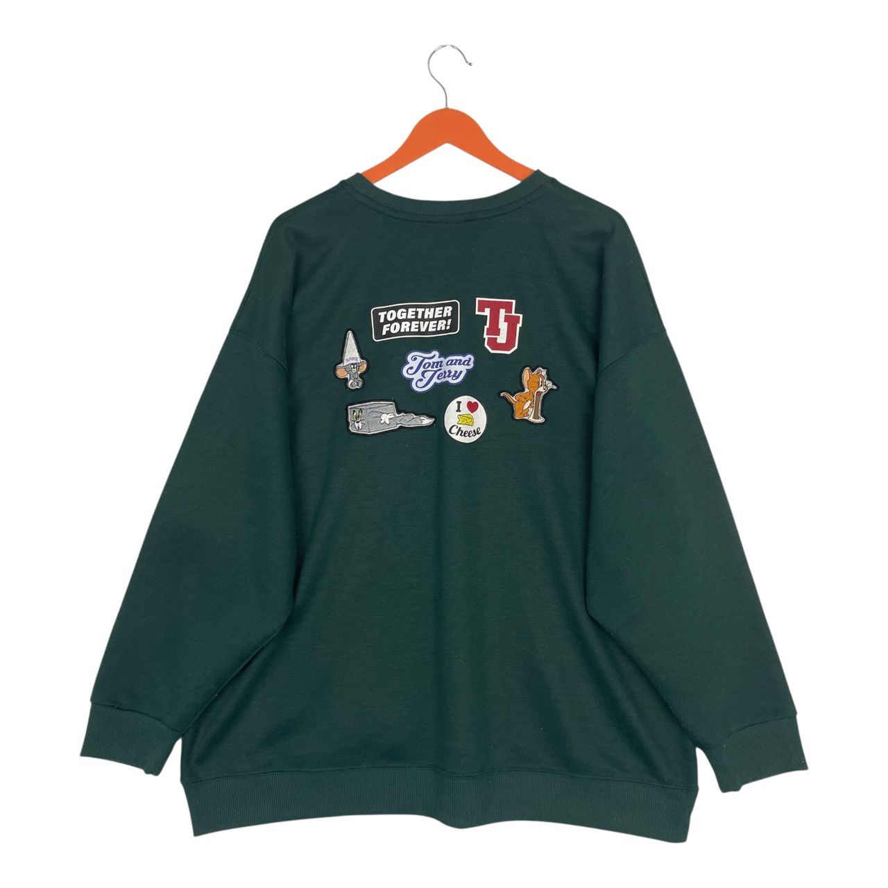 Cartoon Network Authentic Japan ! Tom And Jerry Backhit Printed Sweatshirt Size US XXL / EU 58 / 5 - 1 Thumbnail
