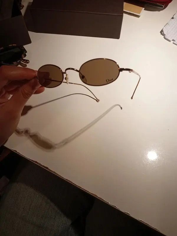 Dior DIOR Sunglasses Shanghai Rimless Shield Oval Galliano Era Size ONE SIZE - 2 Thumbnail