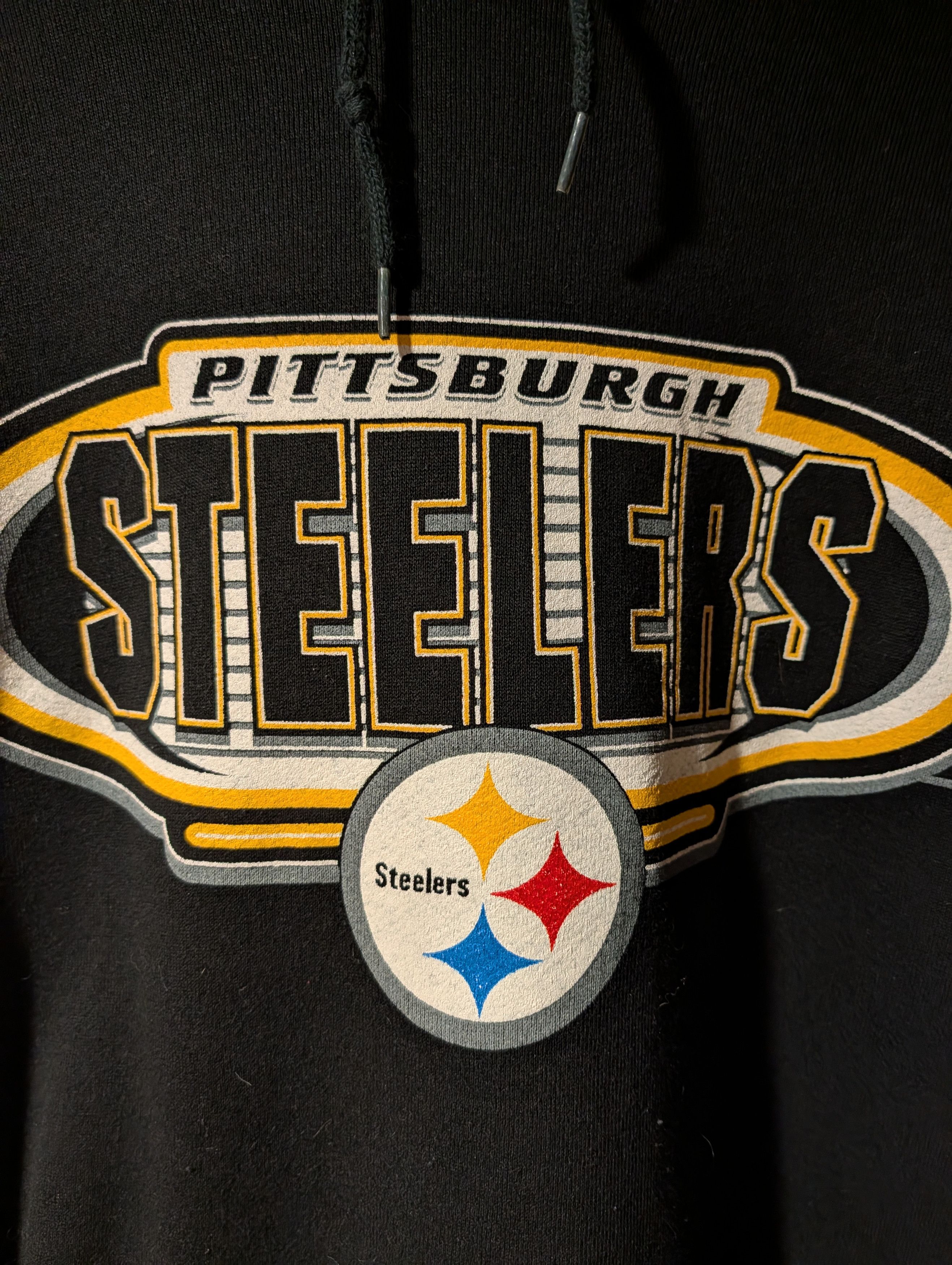 Logo Athletic Vintage 90s Pittsburgh Steelers NFL Football Logo Hoodie Size US XL / EU 56 / 4 - 2 Thumbnail