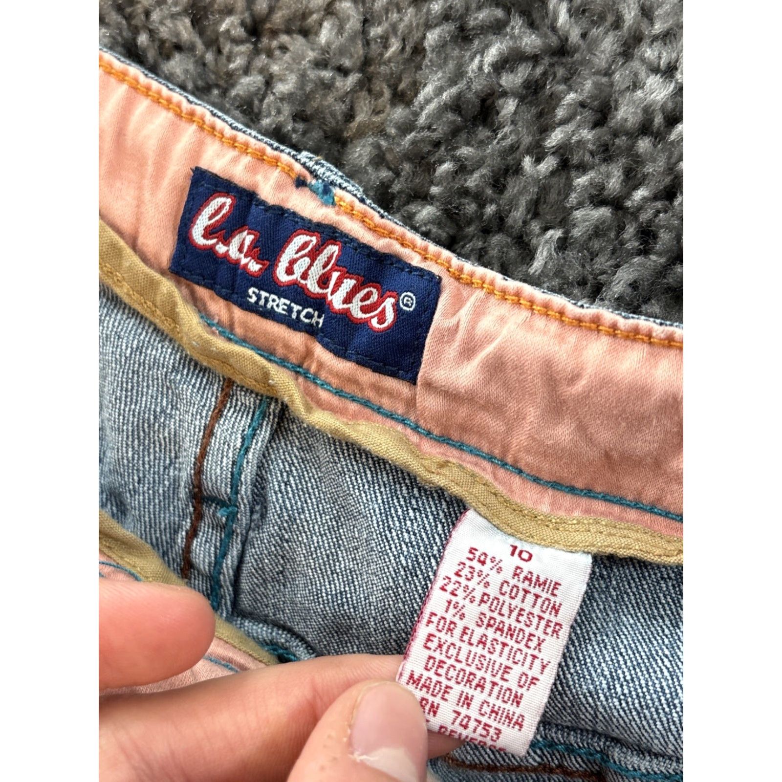 Express VINTAGE Express Jeans Womens Wide-Leg 32x31 Light Wash Denim Baggy Boot Stove Pipe Blue Womens Mens Size 24" / US 00 / IT 34 - 5 Thumbnail