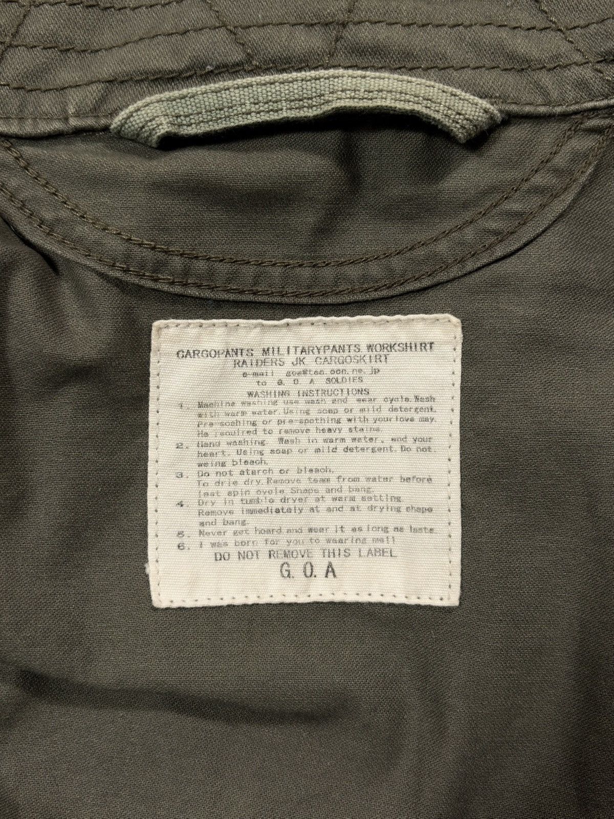 GOA Goa Japan M65 Archive Military Multipocket Jacket Size US S / EU 44-46 / 1 - 12 Thumbnail