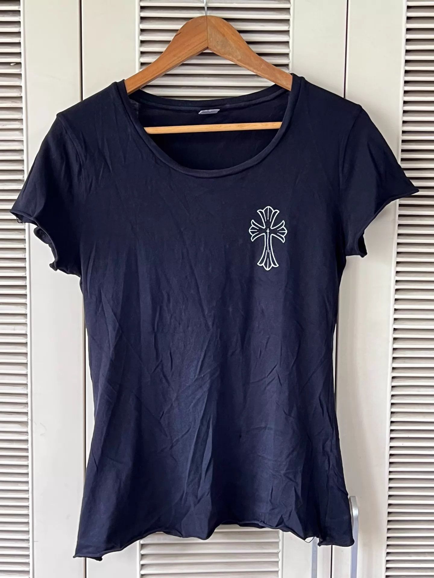 Chrome Hearts Chrome Hearts Black Cross Tee Women's XL Size XL / US 12-14 / IT 48-50 - 1 Thumbnail