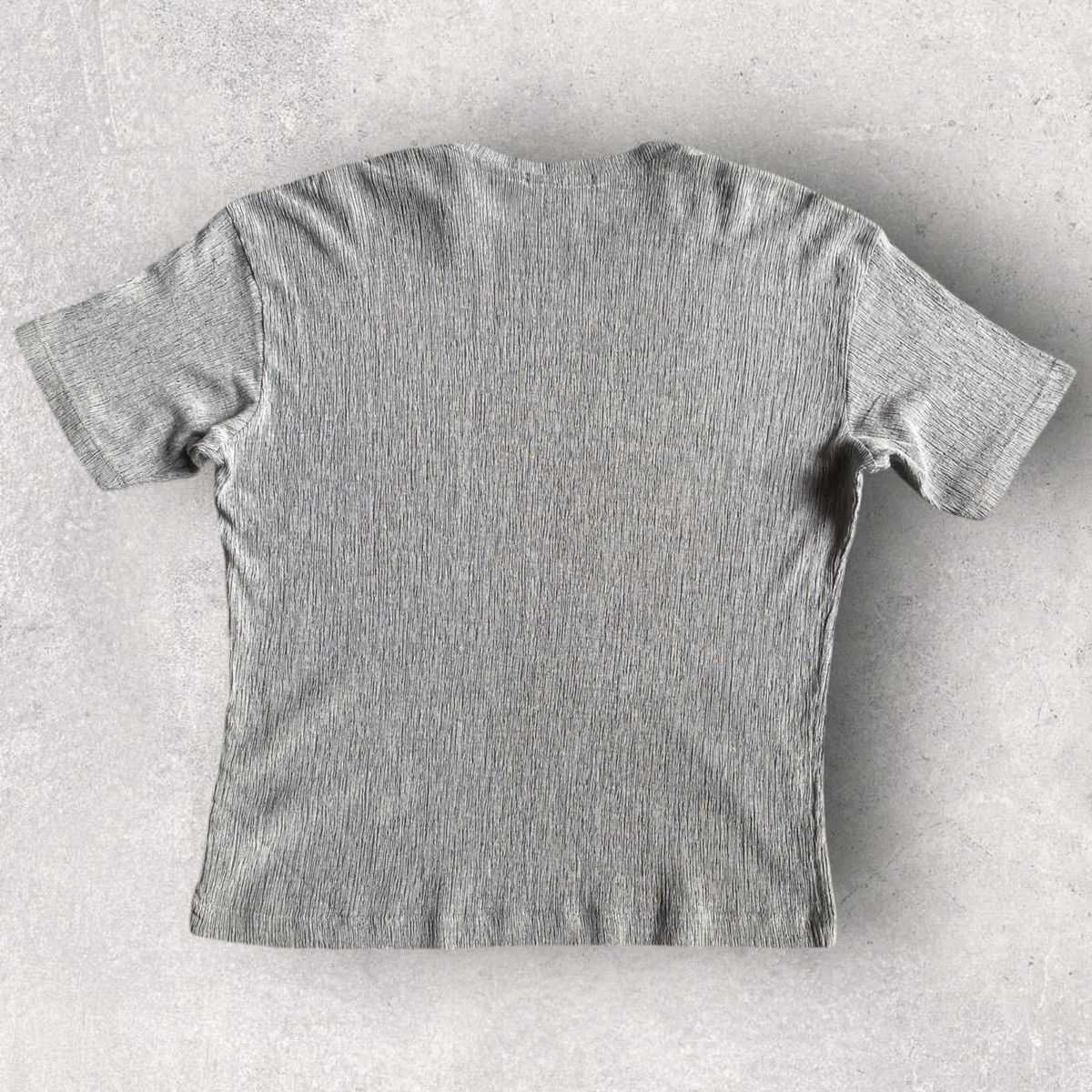 Issey Miyake SS 2010 Micro Ribbed Oversized T Shirt Size US S / EU 44-46 / 1 - 3 Thumbnail