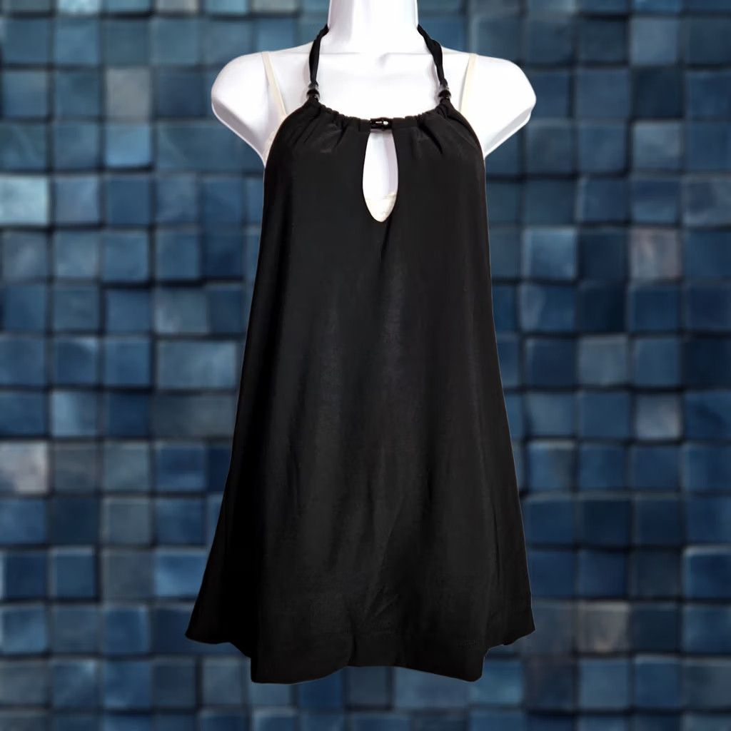 White House Black Market White House Black Market Women's Black Backless Halter Tank Top Size M Size M / US 6-8 / IT 42-44 - 1 Thumbnail