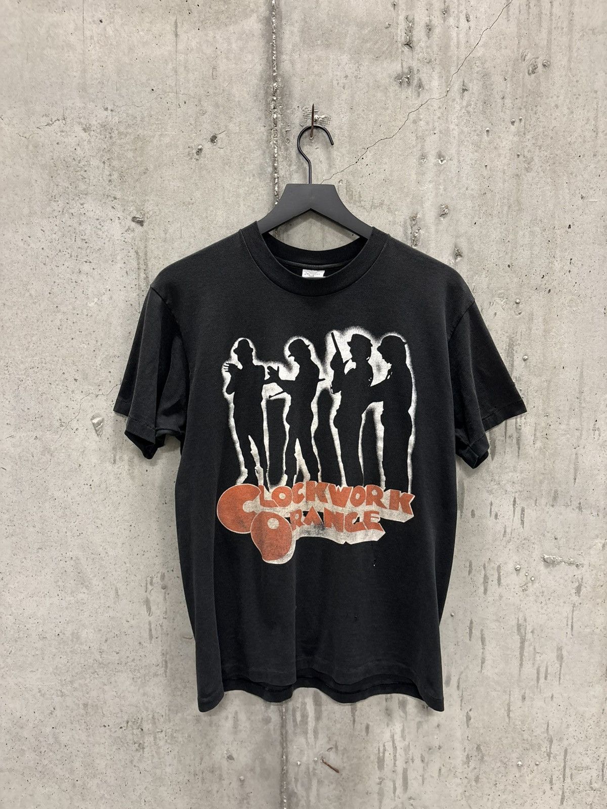 Vintage Vintage Clockwork Orange Shirt Faded Distress Thrash Grunge Size US L / EU 52-54 / 3 - 1 Thumbnail