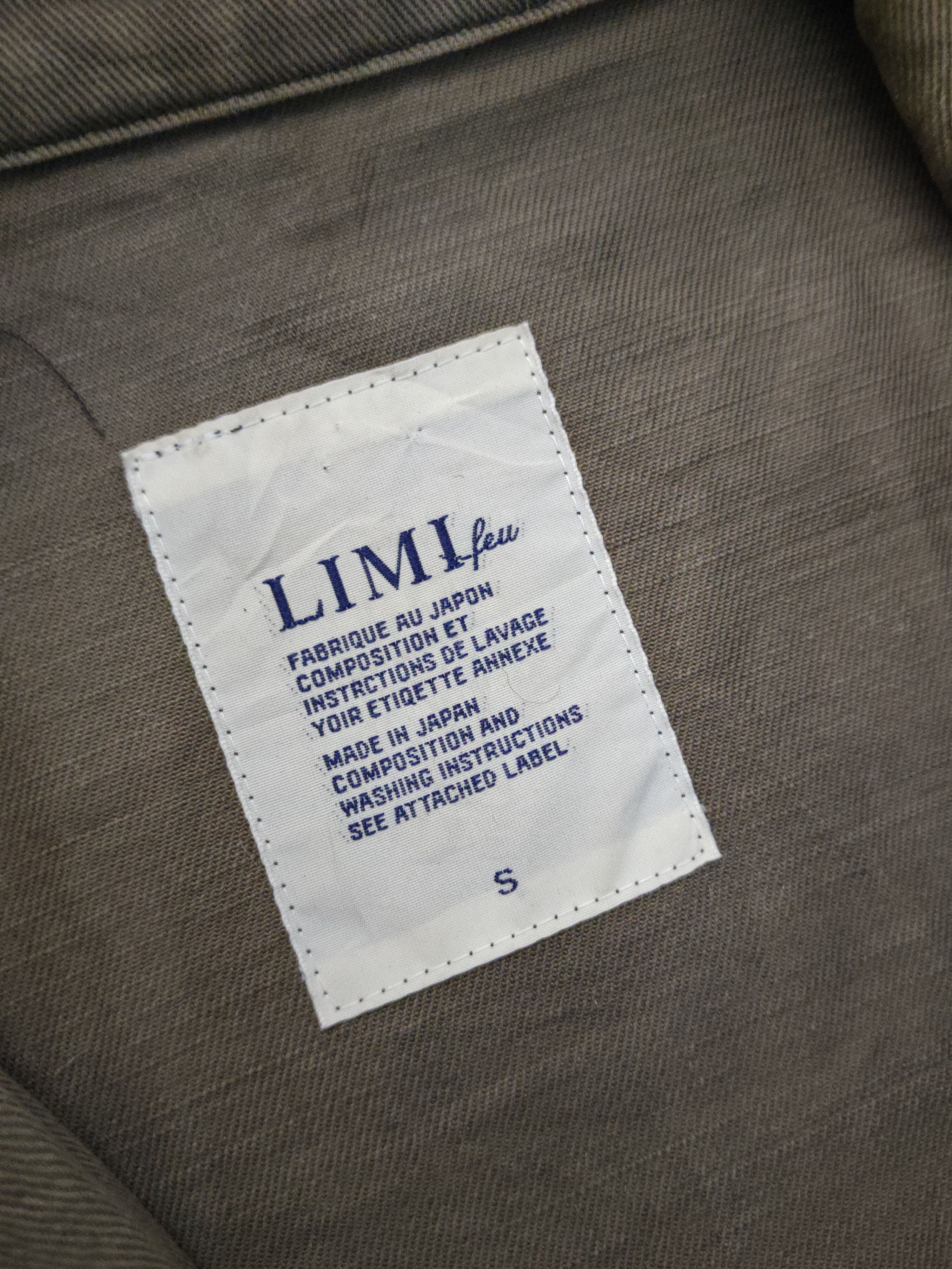 Limi Feu DL Limi Feu Yohji Yamamoto Olive Long Jackets #S2802T Size US S / EU 44-46 / 1 - 11 Thumbnail