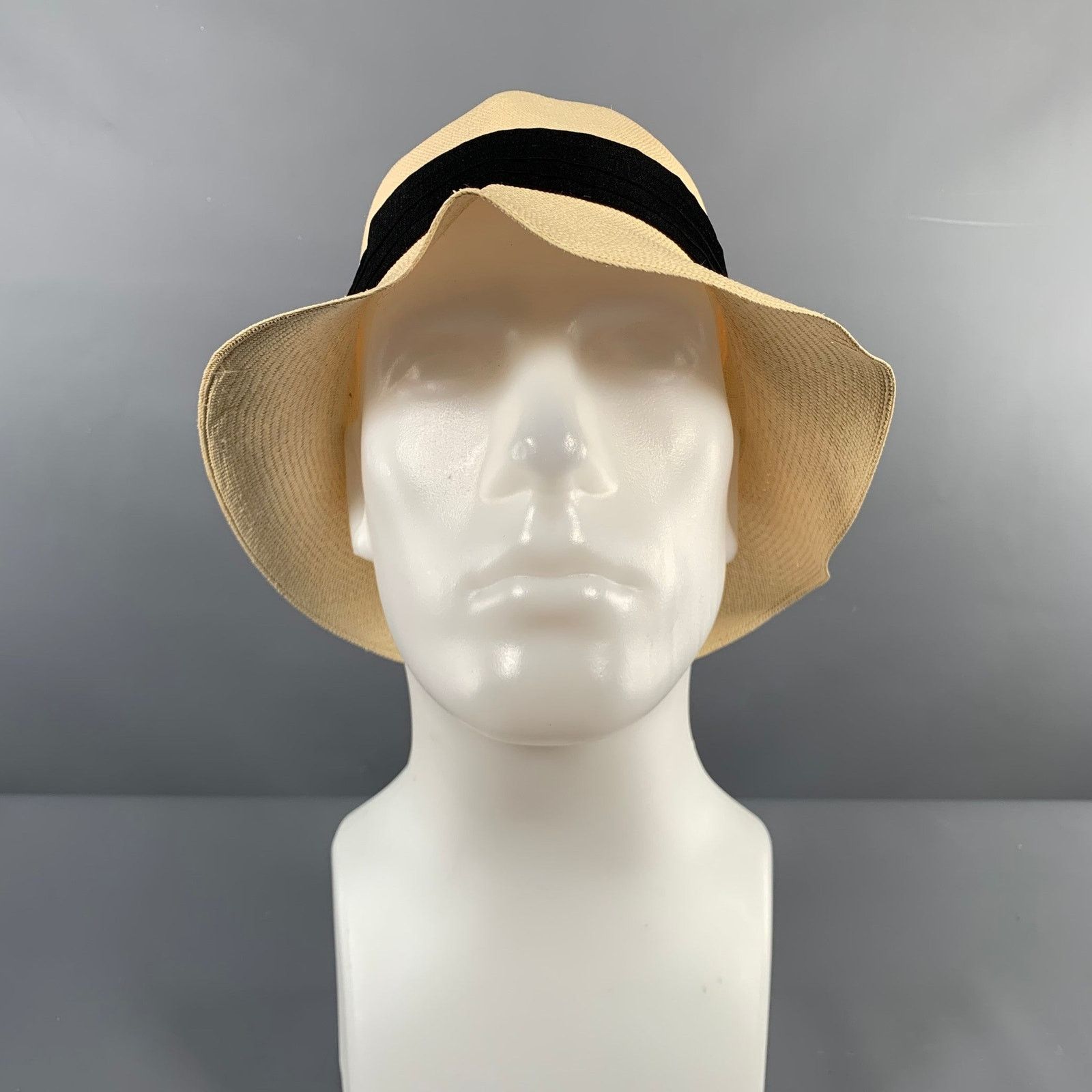 Other MONTECRISTI Beige Natural Woven Straw Hats Size ONE SIZE - 2 Thumbnail