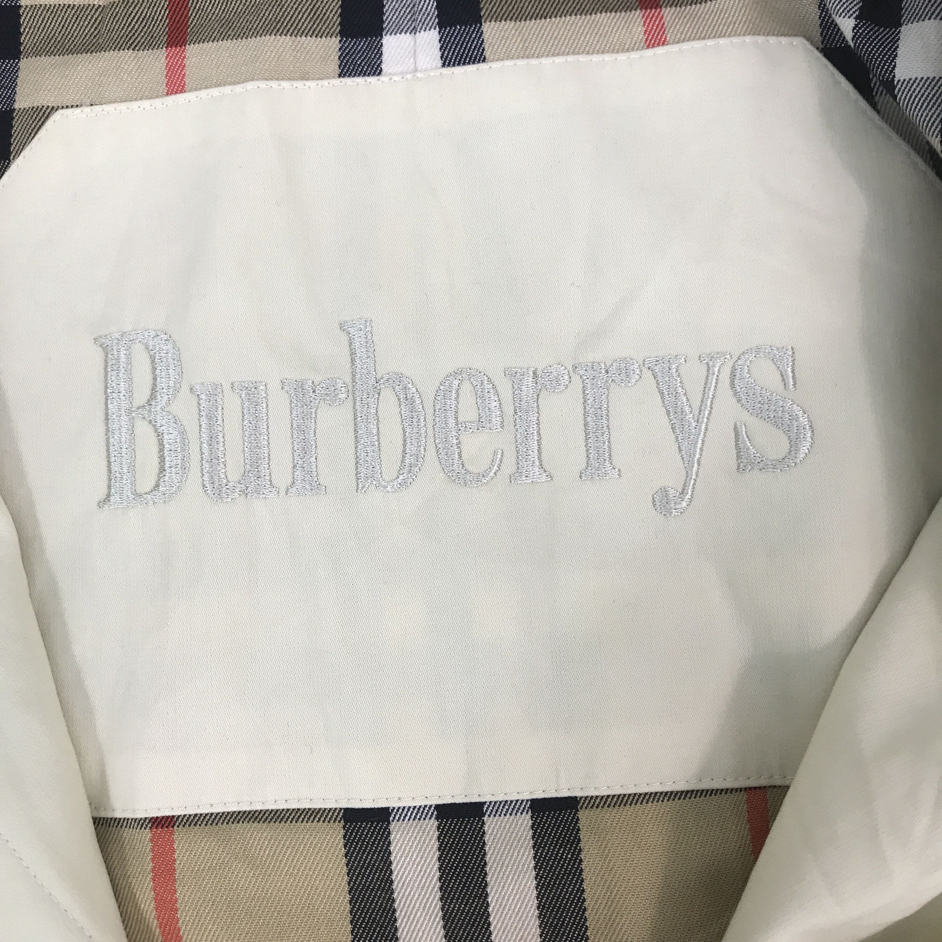 Burberry × Japanese Brand Rare Burberrys Zipper Trench Coat Jacket Size L / US 10 / IT 46 - 9 Thumbnail