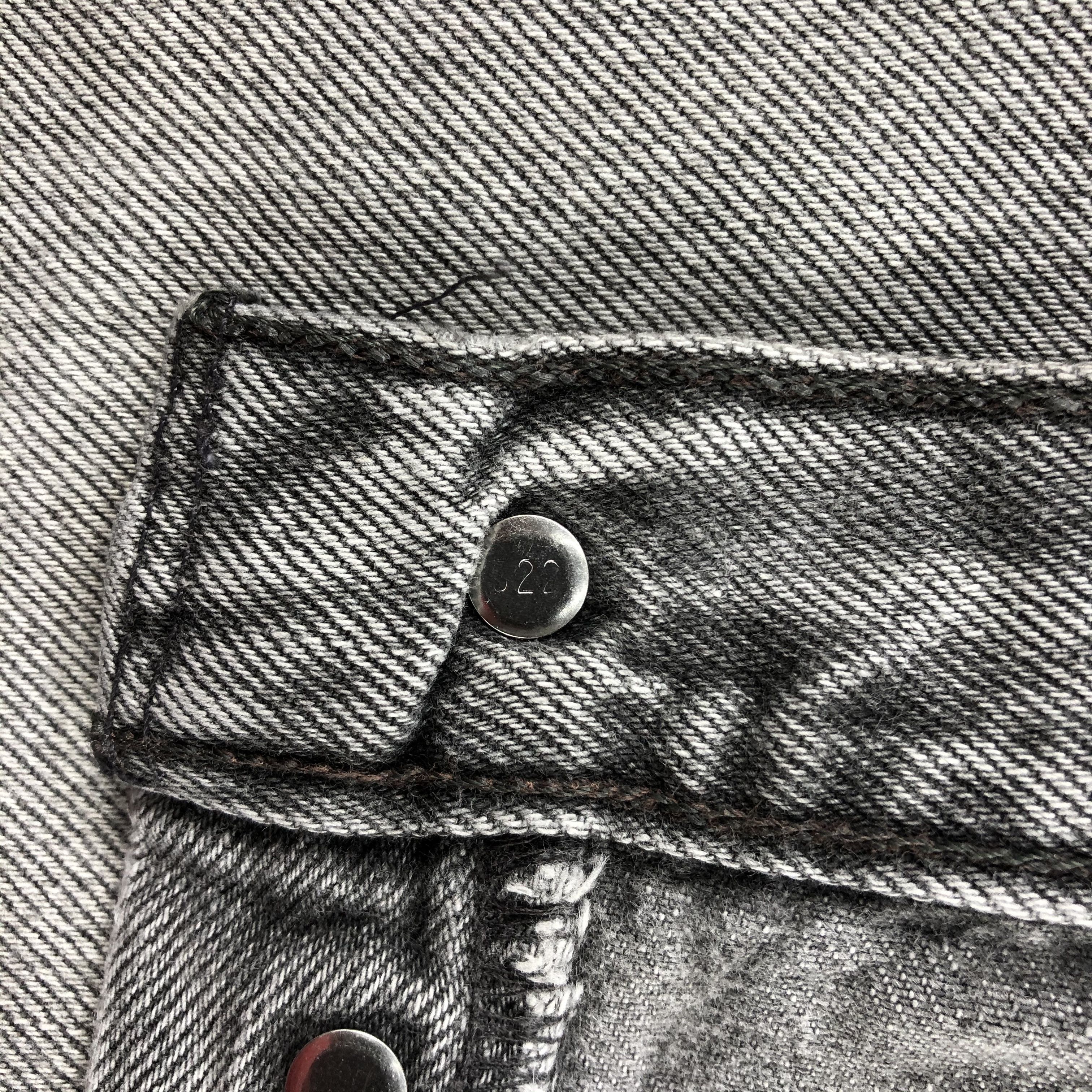 Levi's × Vintage 90s Vintage Faded Black Levis 501 Jeans-JM2390 Size US 40 / EU 56 - 15 Thumbnail