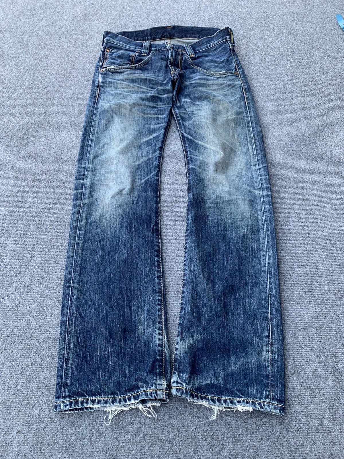 Pre-owned Levis X Levis Vintage Clothing Levi's 505 Red Pair & Faded Style In Faded Check