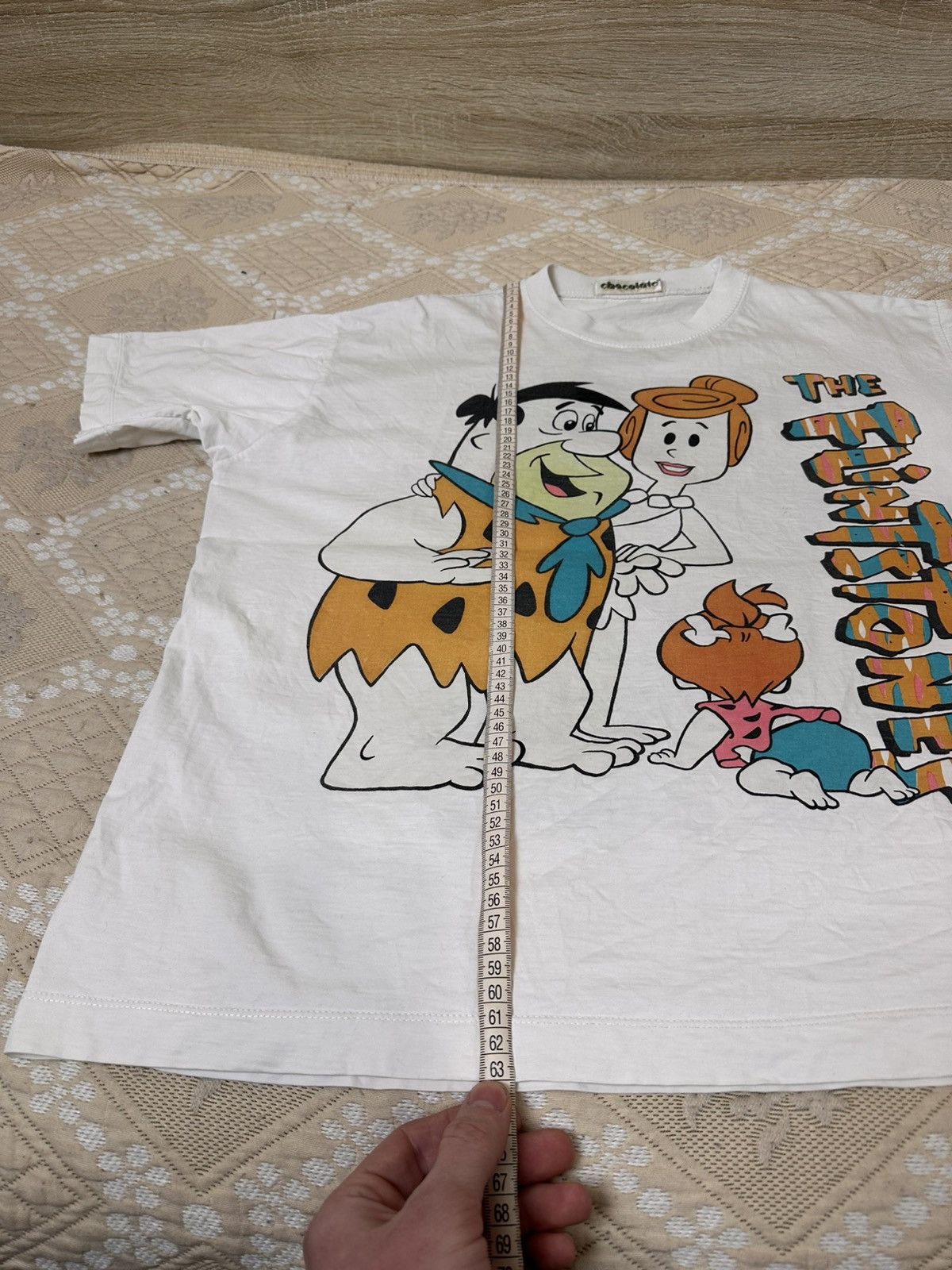 Cartoon Network 🔥 The Flintstones Family Cartoon Vintage Oversized T-Shirt Size US S / EU 44-46 / 1 - 10 Thumbnail