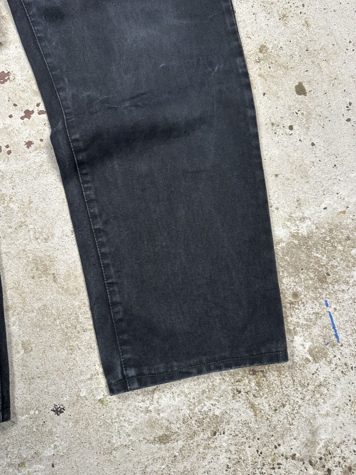 Versace × Versace Jeans Couture × Vintage Vintage Y2K Versace Jeans Couture Washed Black Denim Pants Size US 36 / EU 52 - 10 Thumbnail
