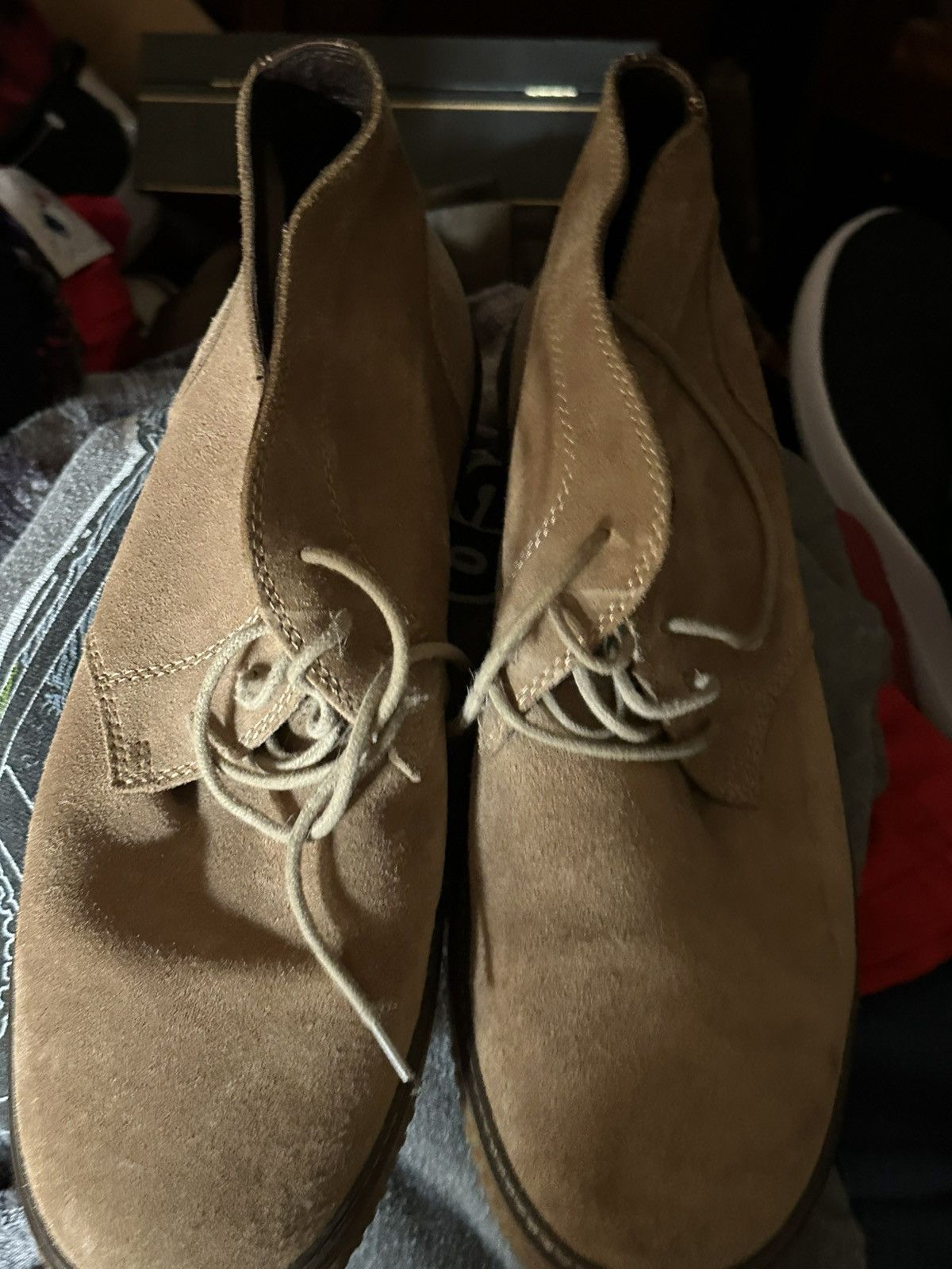 Johnston & Murphy Desert Boots Johnston Murphy mens 12 Size US 12 / EU 45 - 5 Thumbnail