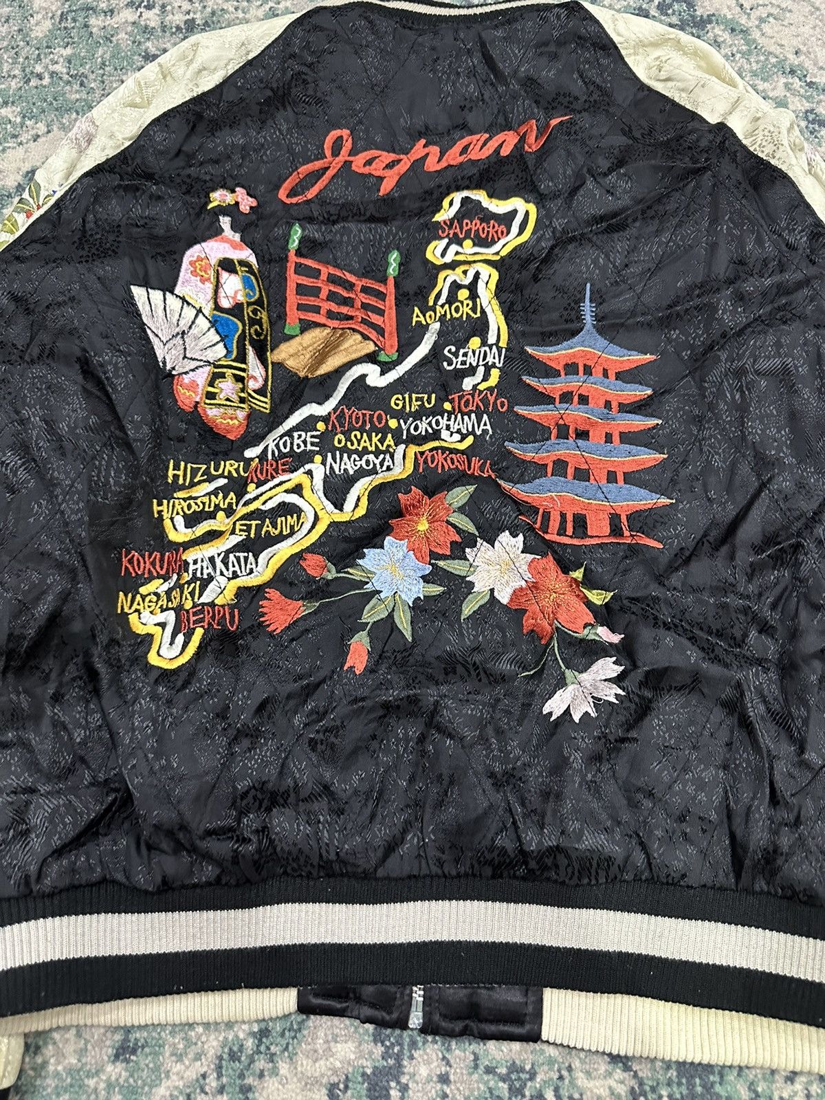 Toyo Enterprises Vintage Japanese Brand Sukajan Reversible Jacket Size US M / EU 48-50 / 2 - 4 Thumbnail