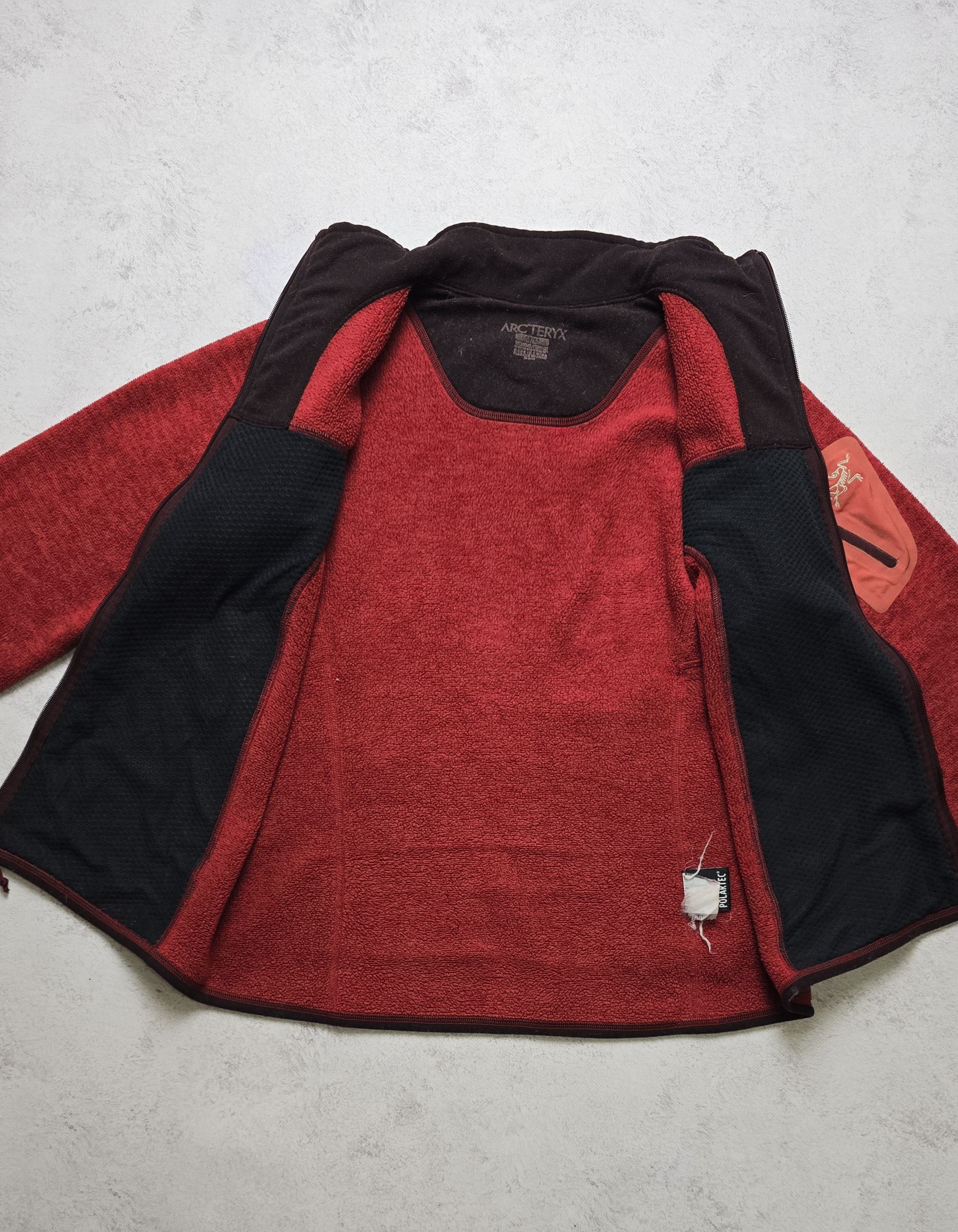 Arc'teryx Arc'teryx Covert Full Zip Knit Fleece Red Jacket Size M / US 6-8 / IT 42-44 - 14 Thumbnail