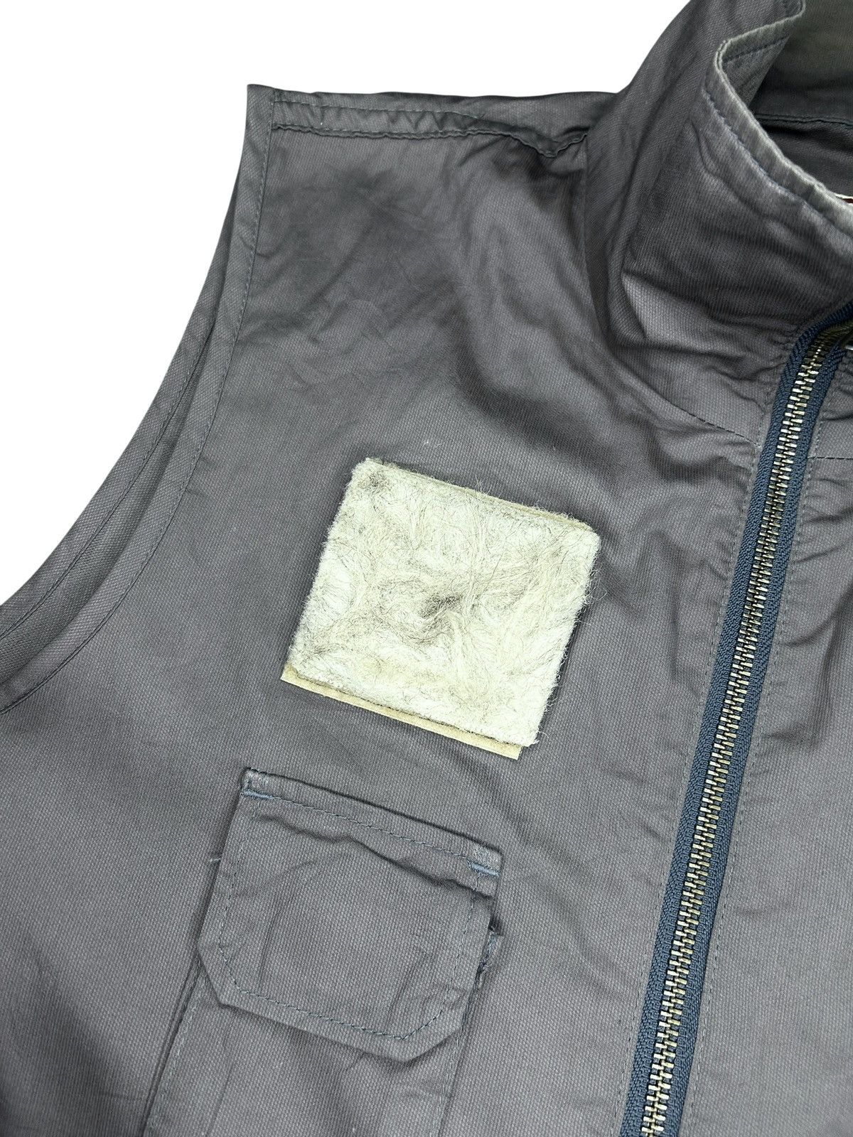 Beauty Beast 90s Cargo Vest with Fur Patch Size US L / EU 52-54 / 3 - 4 Thumbnail