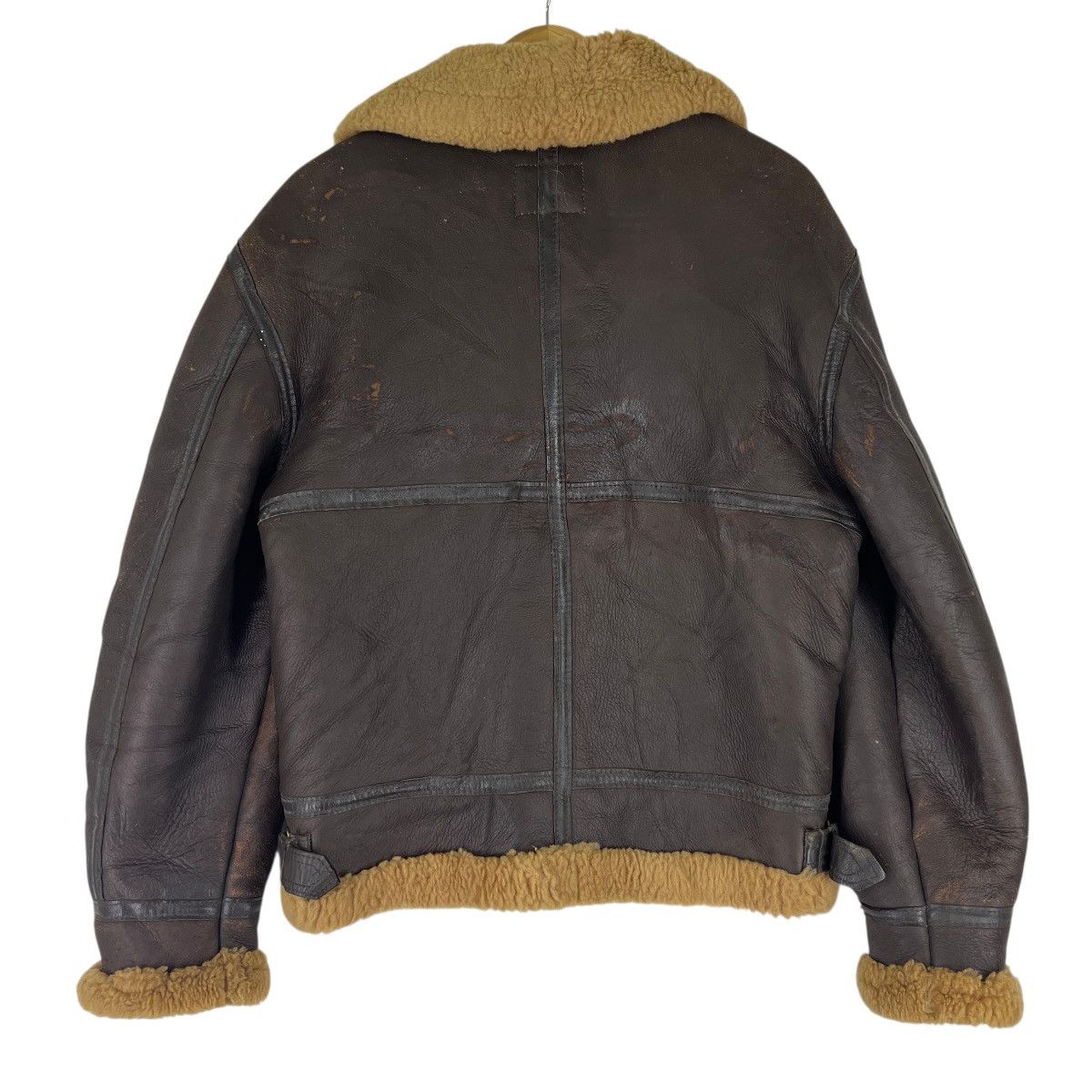 Vintage 🔥 Vintage Type B3 Insignia Shearling Leather Jacket Size US S / EU 44-46 / 1 - 12 Thumbnail