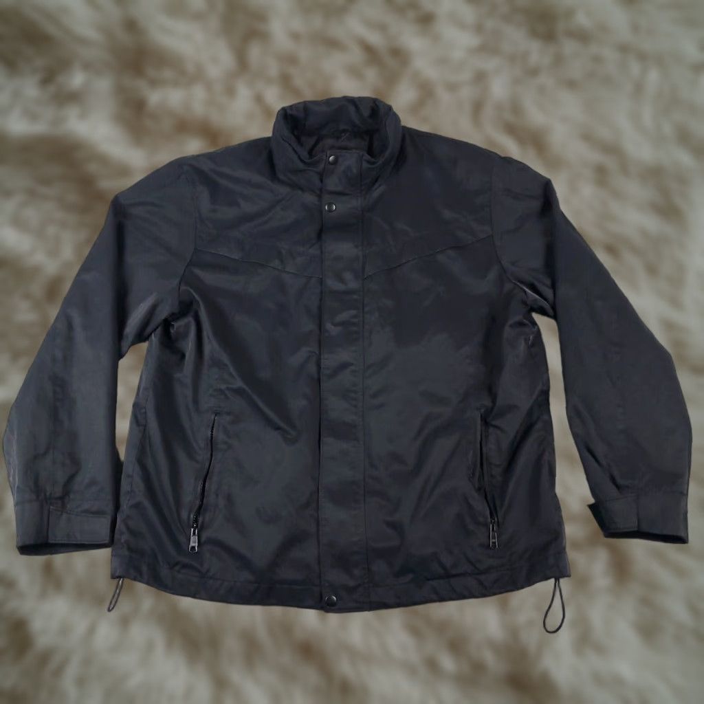 Express Express Jacket Mens Size XL Black Button Full Zip Up Winter Coat Adult Size US XL / EU 56 / 4 - 1 Thumbnail