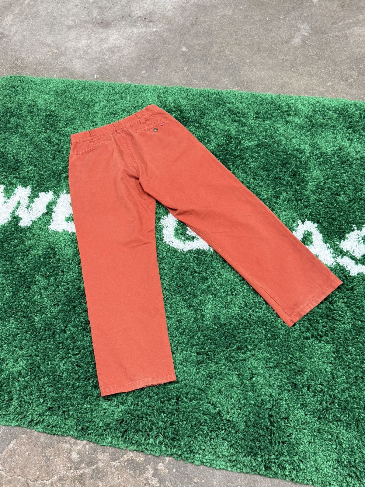 Supreme Supreme Work Pants Clay SS21 Sz. 30 Dark Red Orange Size US 30 / EU 46 - 6 Thumbnail