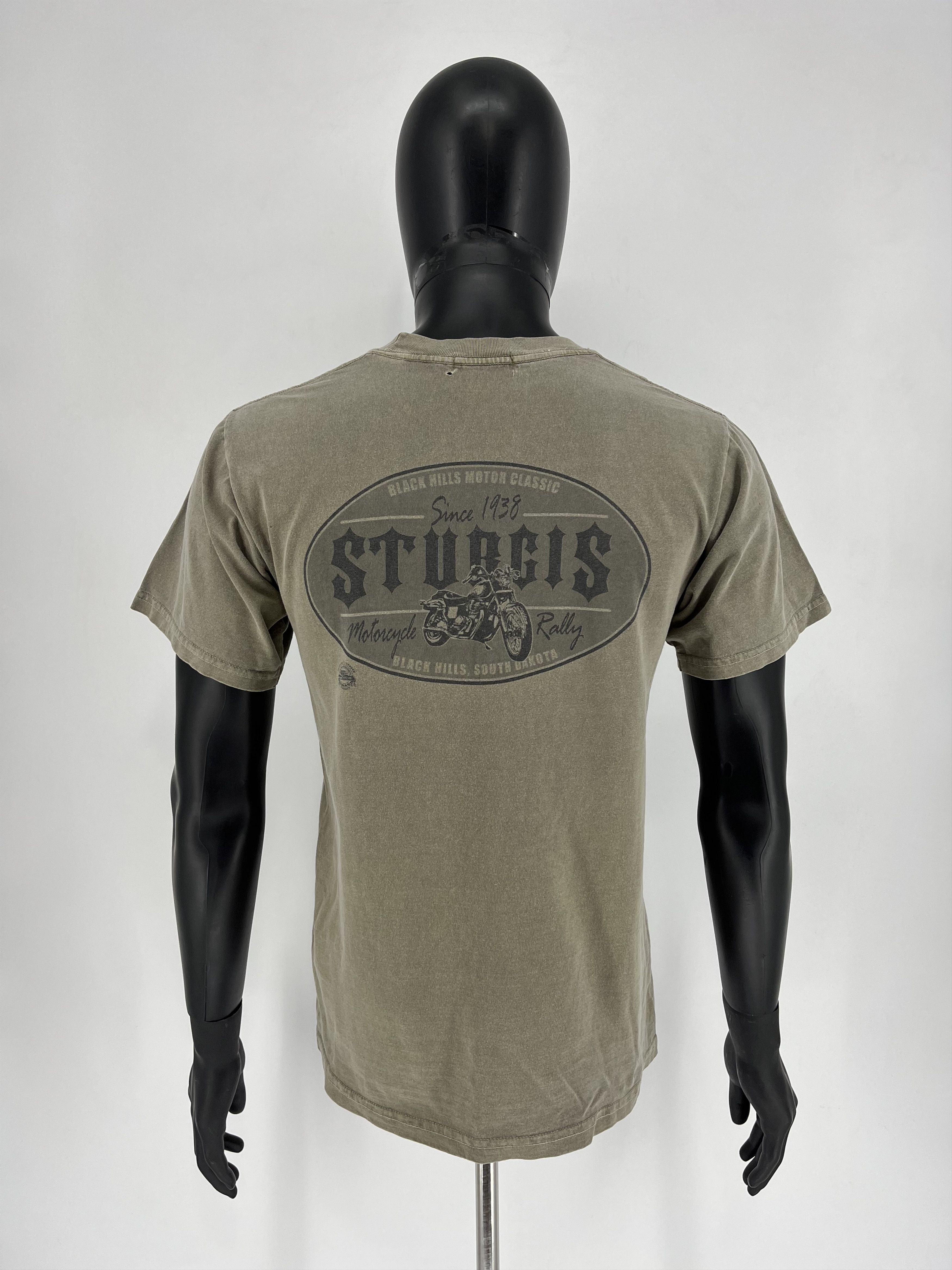 Indian Motorcycle × Vintage Vintage Distressed Sturgis Bike Week South Dakota 2000 Tee Size US S / EU 44-46 / 1 - 1 Thumbnail
