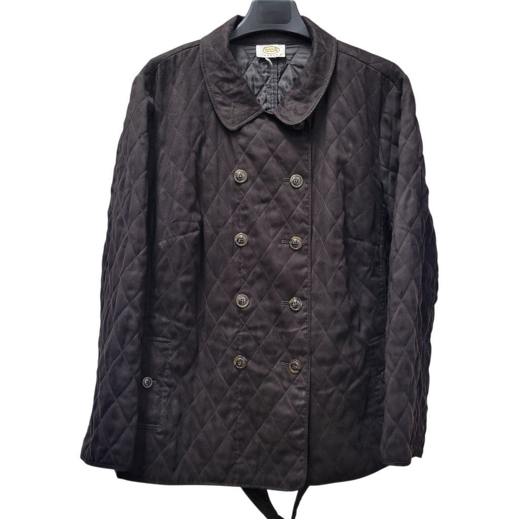 Talbots Talbots Woman DoubleBreast Quilt Belted Side Vent Jacket XXL Size XXL / US 16-18 / IT 52-54 - 4 Thumbnail