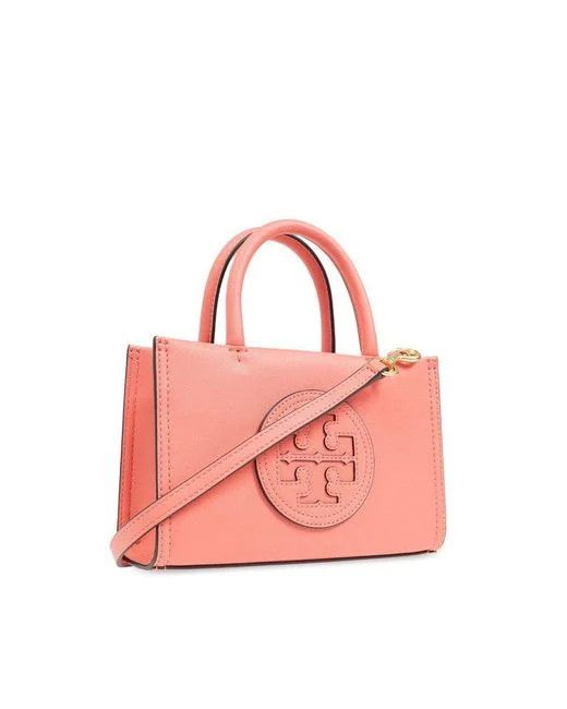 Tory Burch o1s22i1n1024 Size: OS / Ella Mini Tote Bag in Pink Size ONE SIZE - 3 Thumbnail
