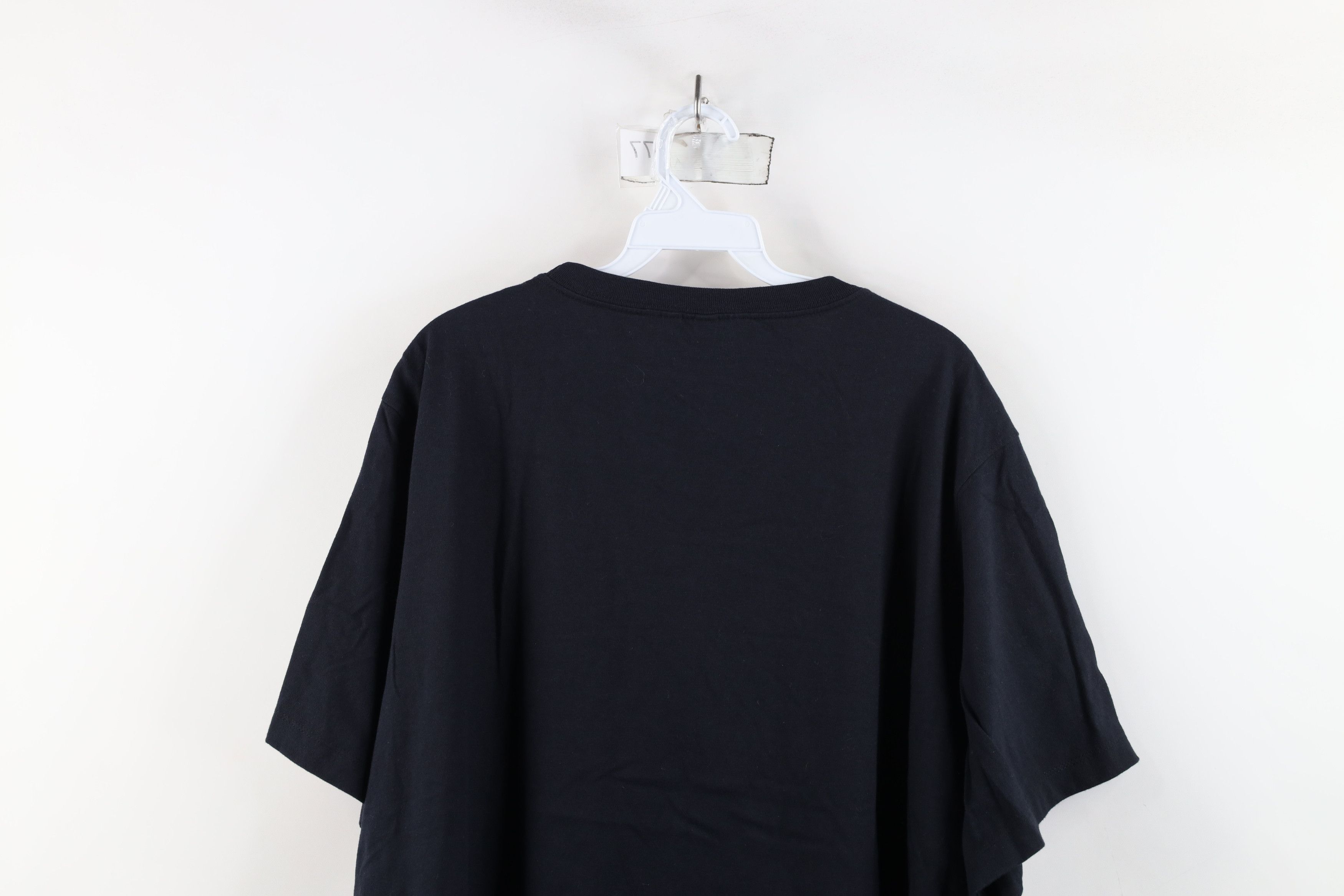 Lands' End × Vintage Vintage 90s Lands End Cotton Short Sleeve T-Shirt Navy Blue Size 3XL / US 20-22 - 10 Thumbnail