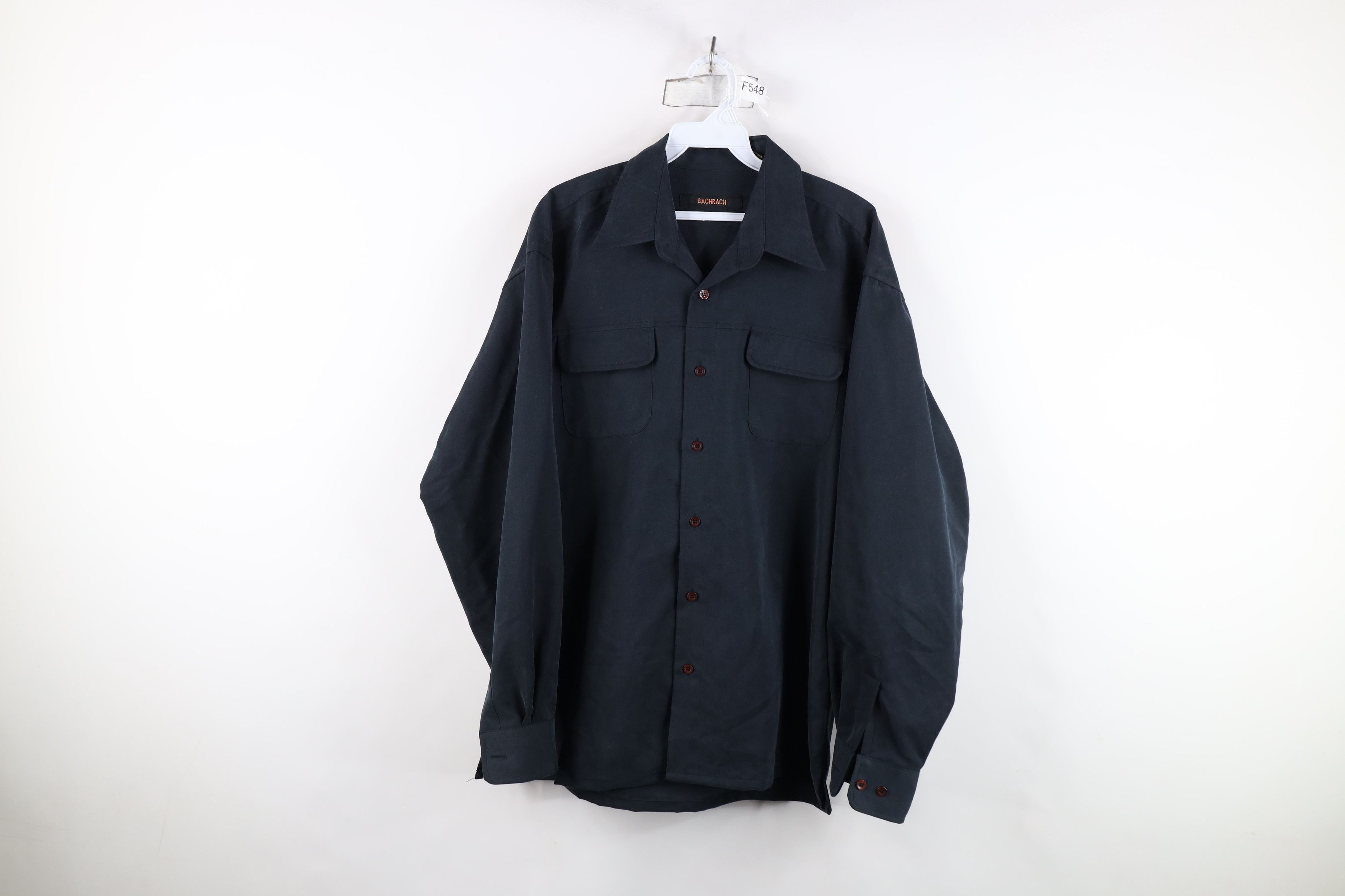 Vintage Vintage 90s Streetwear Collared Board Button Shirt Size US M / EU 48-50 / 2 - 1 Thumbnail