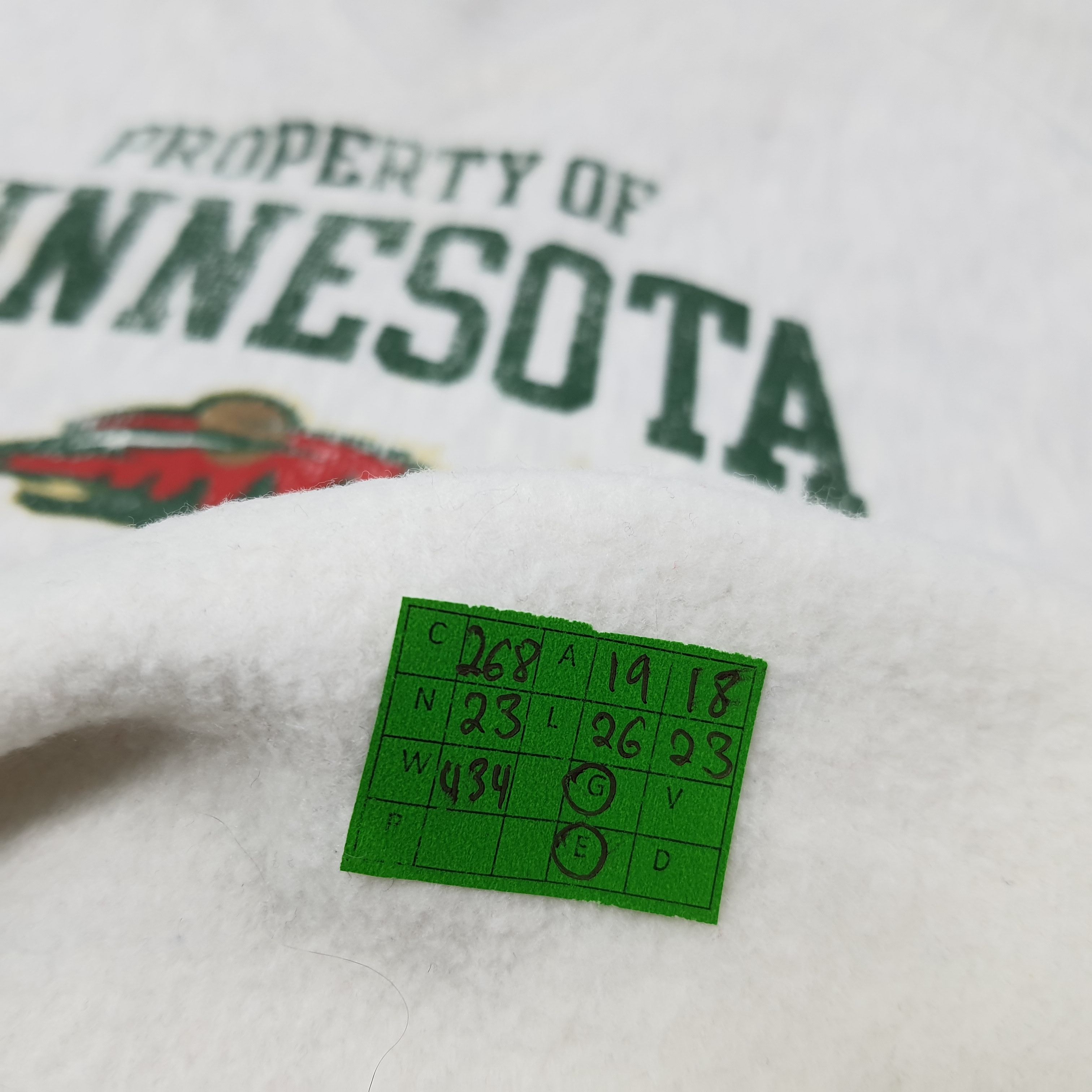 NHL Vintage Minnesota Wild Crewneck Sweatshirt C268N23 Size US S / EU 44-46 / 1 - 5 Thumbnail