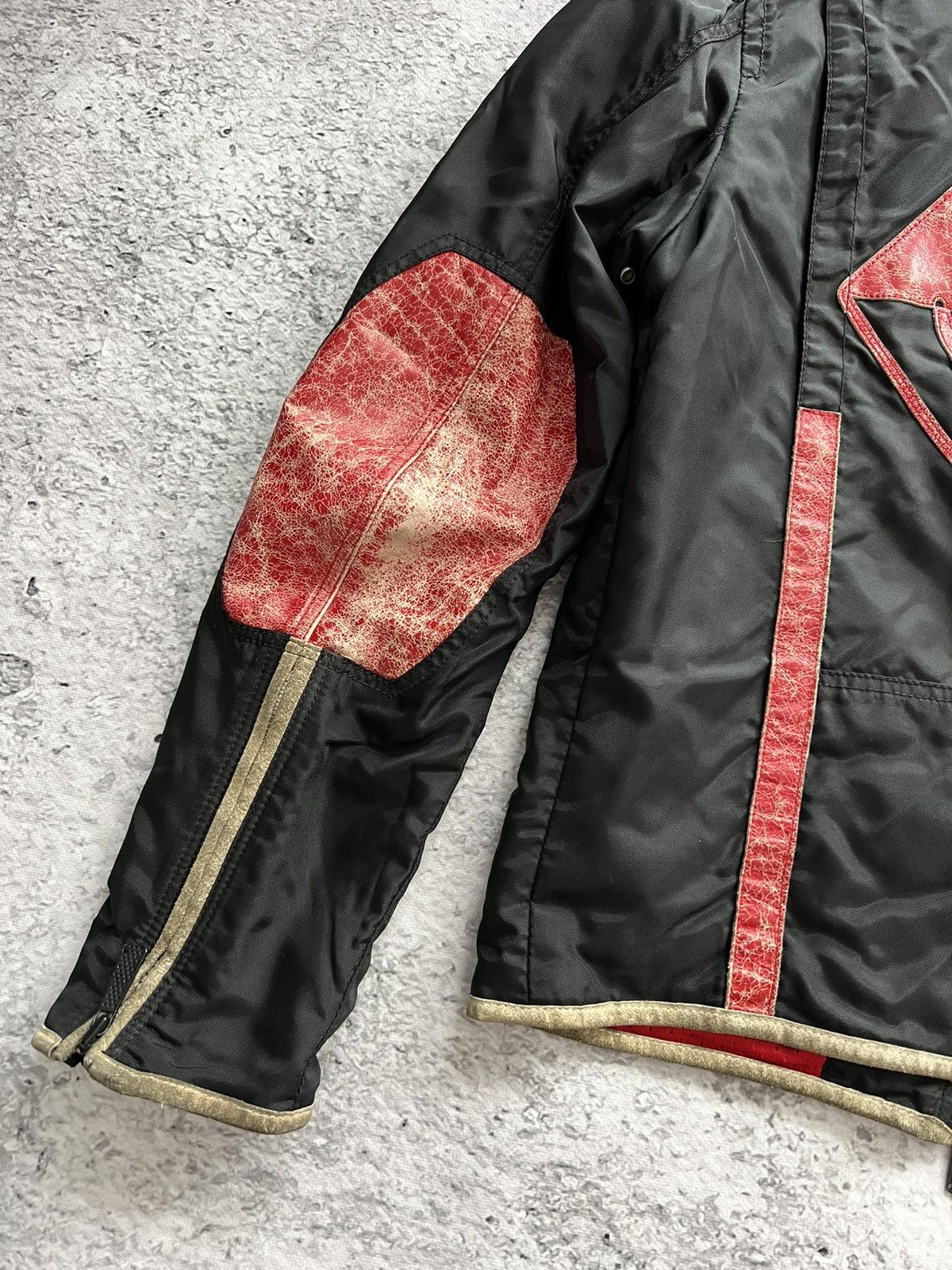 Diesel Vintage Diesel Leather Logo Jacket Size US L / EU 52-54 / 3 - 10 Thumbnail